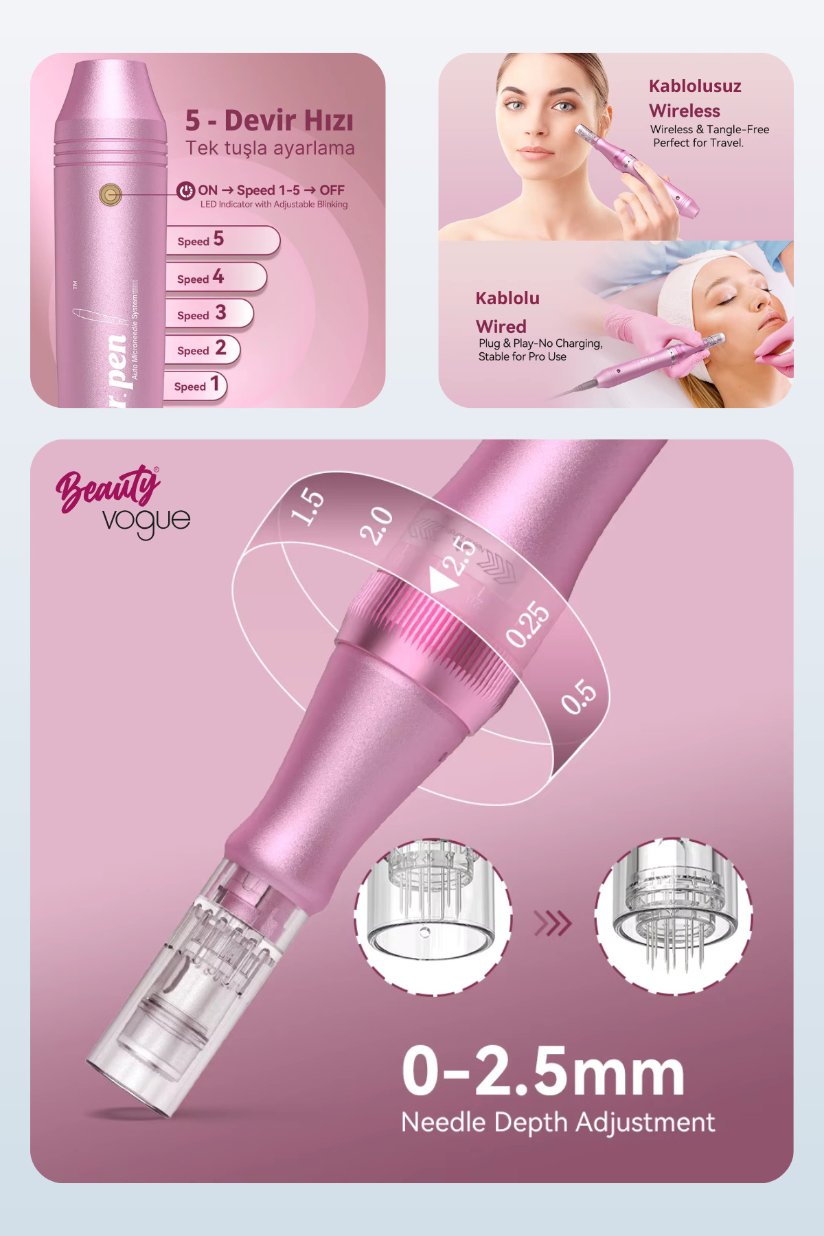 دستگاه مراقبت پوست DR PEN ULTIMA M7 W DERMAPEN پایه دائمی BB GLOW اورجینال Dr.Pen