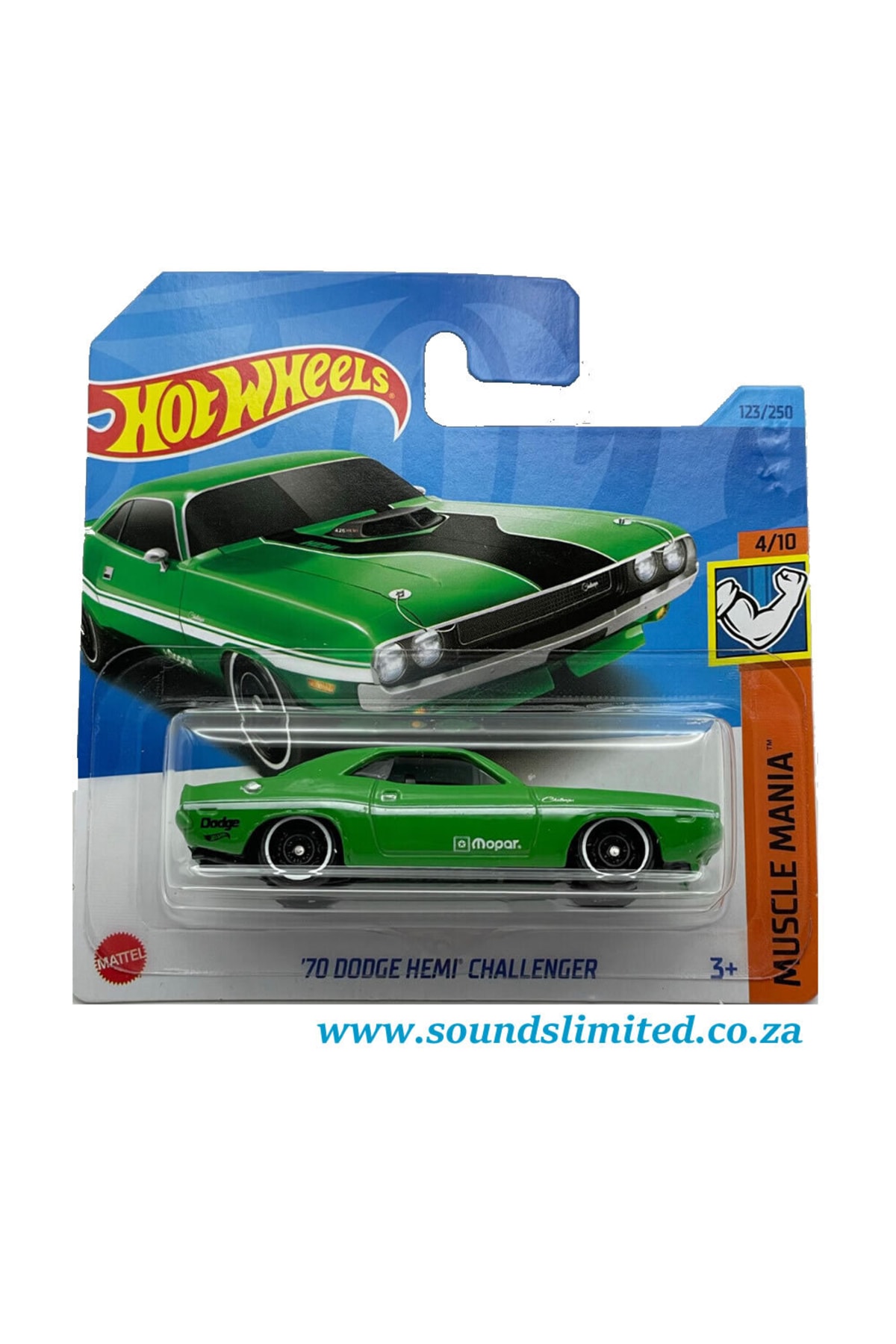 ماشین اسباب بازی 70 DODGE HEMI CHALLENGER COI HOBI MUSCLE MANIA از ترکیه HOT WHEELS