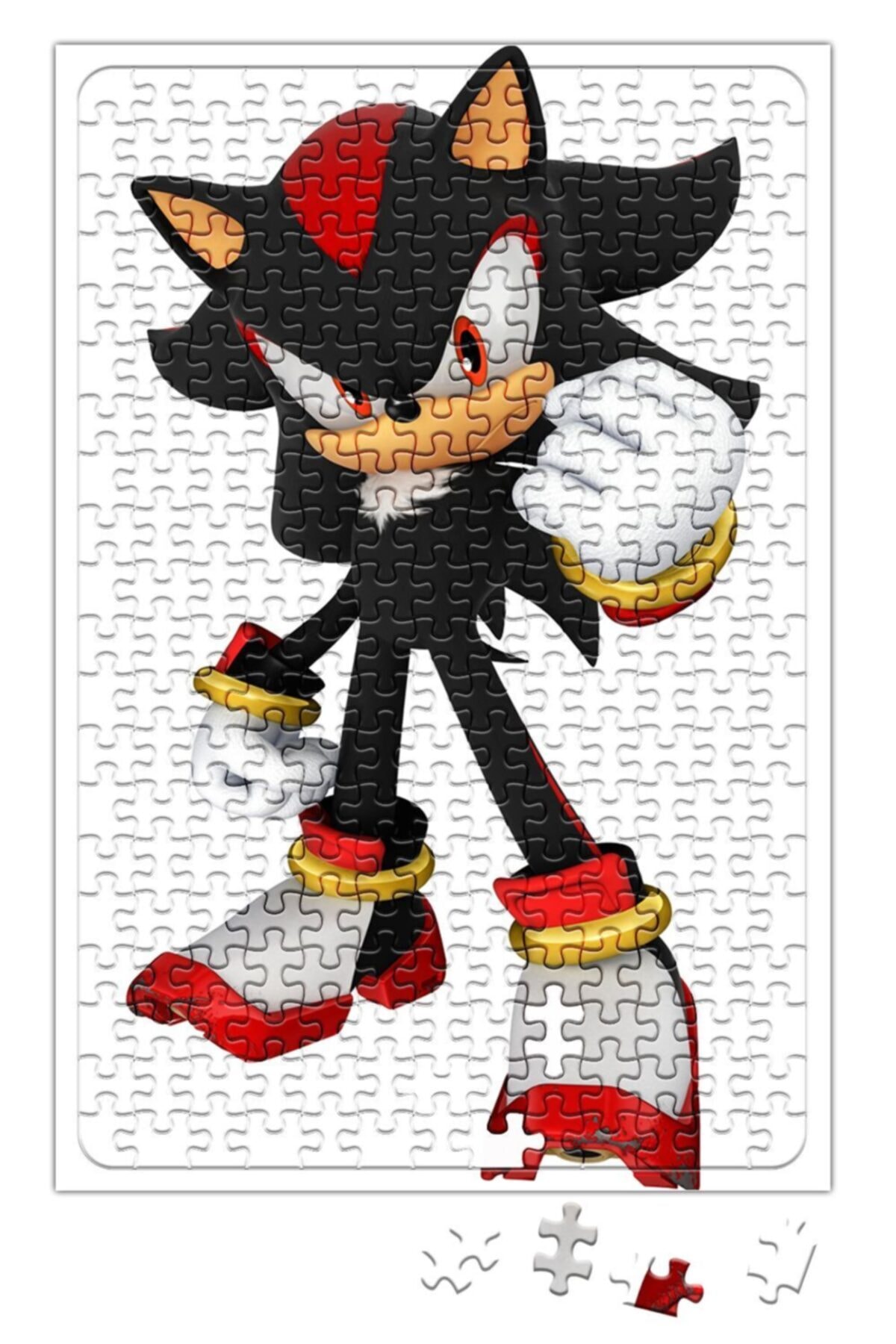 پازل صوتی 240 تکه SHADOW THE HEDGEHOG Baskı Dükkanı
