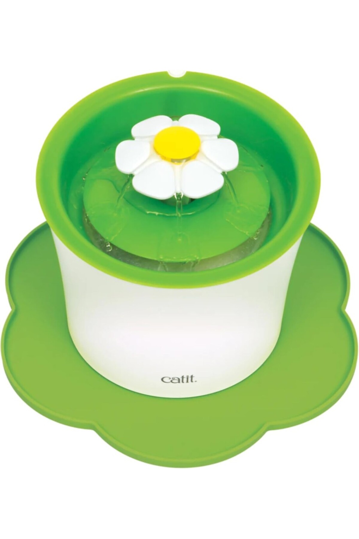 زیرانداز سیلیکونی گل‌شکل کاتیت Catit، ضدآب، ۳۰ سانتی‌متری، سبز 1 adet
