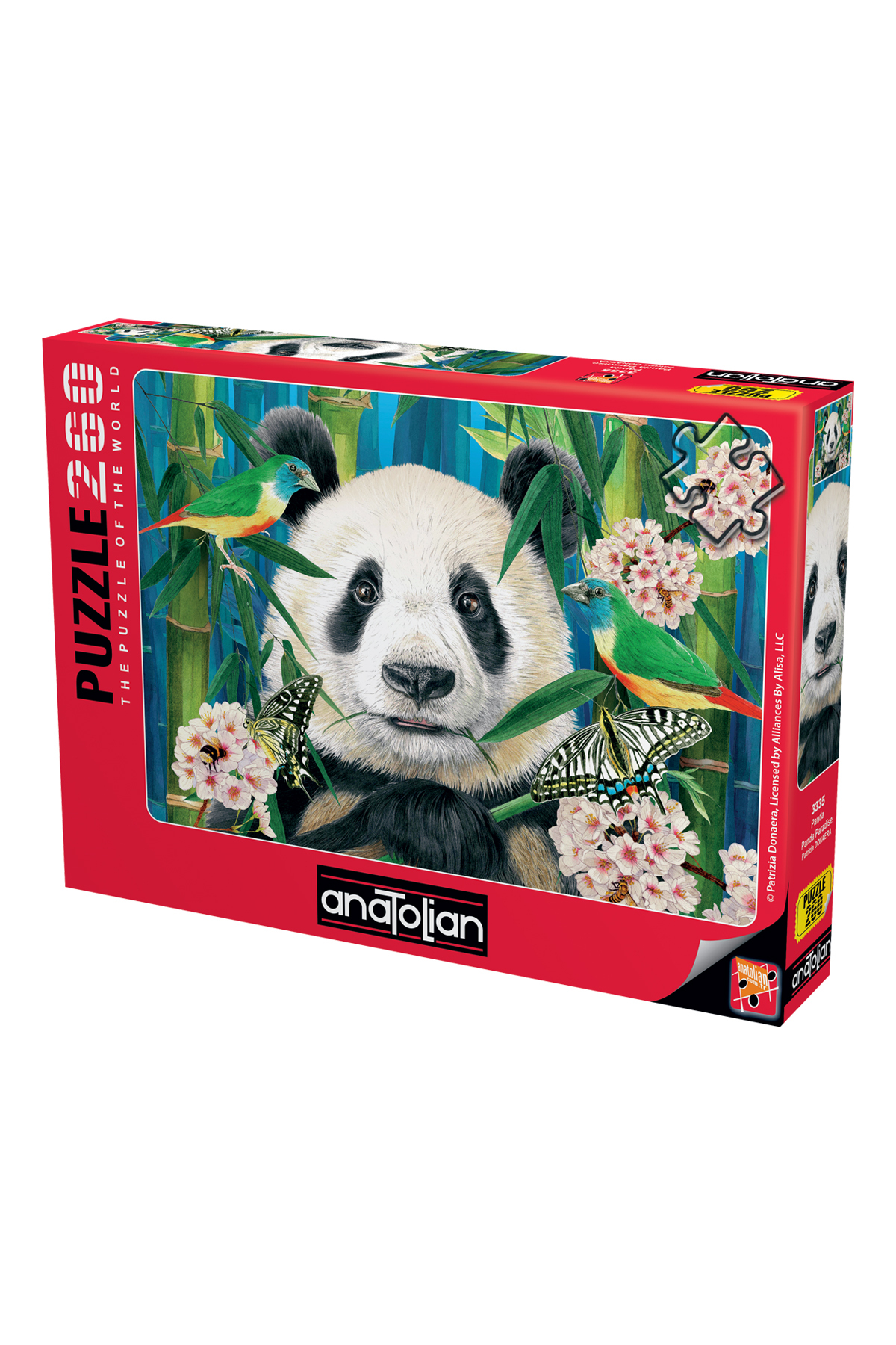 پازل اره منبت کاری مویی 260 XL PIECE PANDA 3335 از ترکیه Anatolian Puzzle