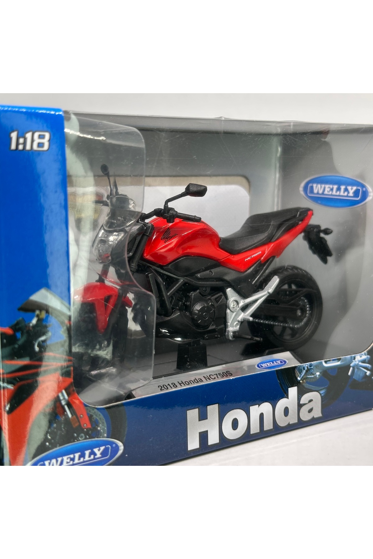 مدل خودرو موتورسیکلت هوندا NC750S 1:18 DIECAST اورجینال Maisto Diecast