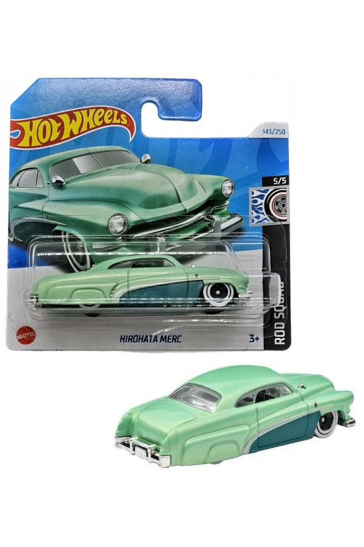 ماشین اسباب بازی های تک هیروهاتا MERC HRY69 از ترکیه HOT WHEELS