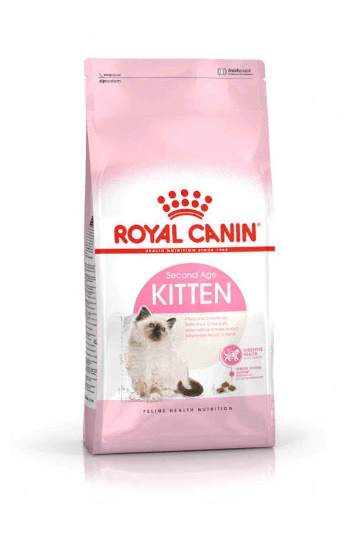 غذای خشک بچه‌گربه رویال کنین Royal Canin با طعم مرغ، ۲ کیلوگرم