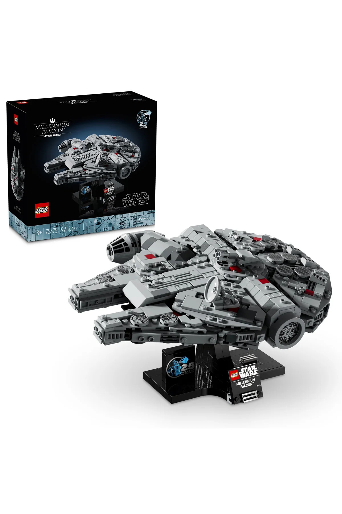 لگو و اسباب بازی های ساخت محور ® STAR WARS™ MILLENNIUM FALCON™ 75375 مجموعه ساختمان مدل کلکسیونی برای بزرگسالان 921 قطعه اورجینال LEGO