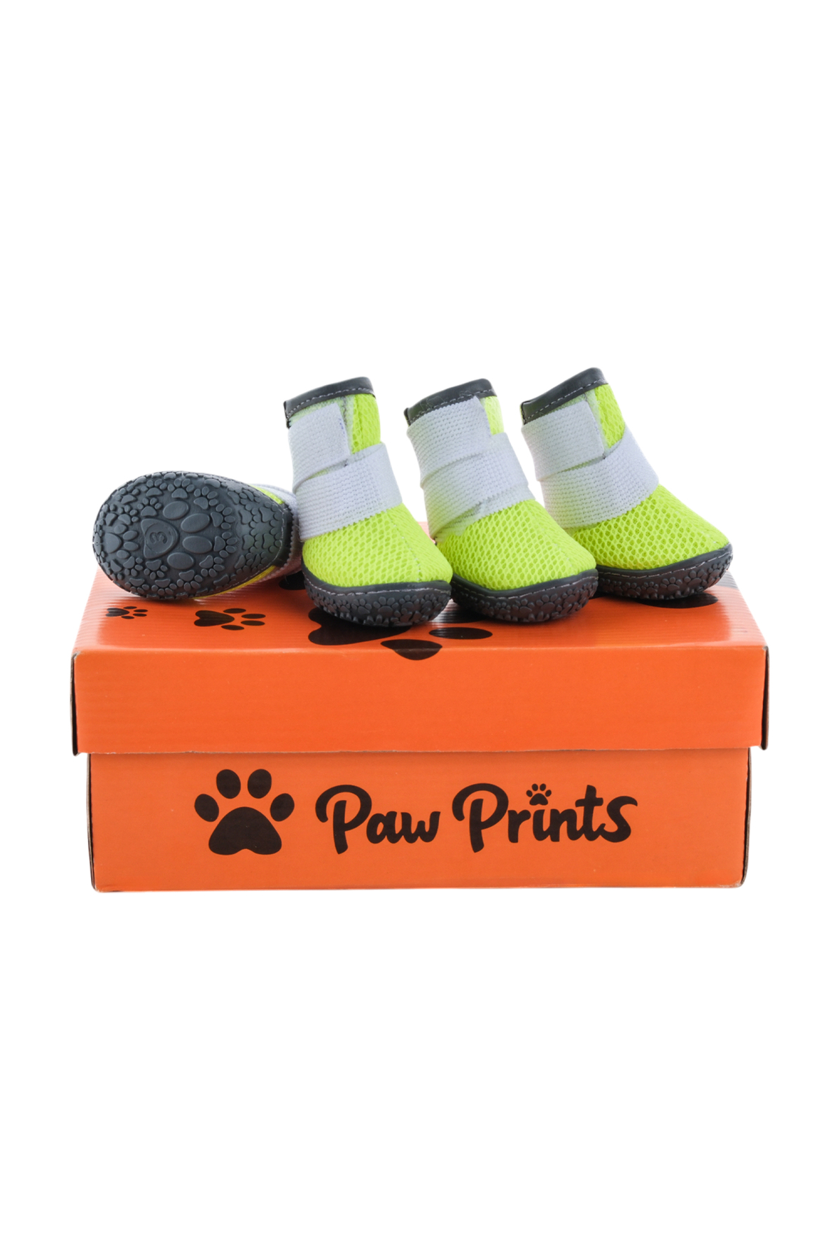 کفش سگ پاوپرینتس PawPrints مدل PPLASTİK01 با زیره لاستیکی ضدلغزش، سبز
