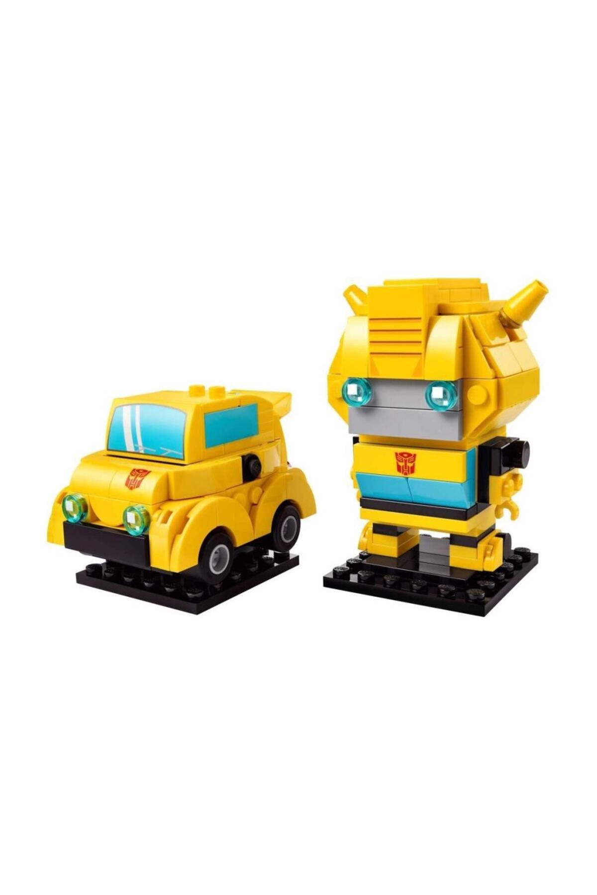 لگو و اسباب بازی های ساخت محور بوت پوتین خودرو BRICKHEADZ 40804 BUMBLEBEE 253 قطعه اورجینال LEGO