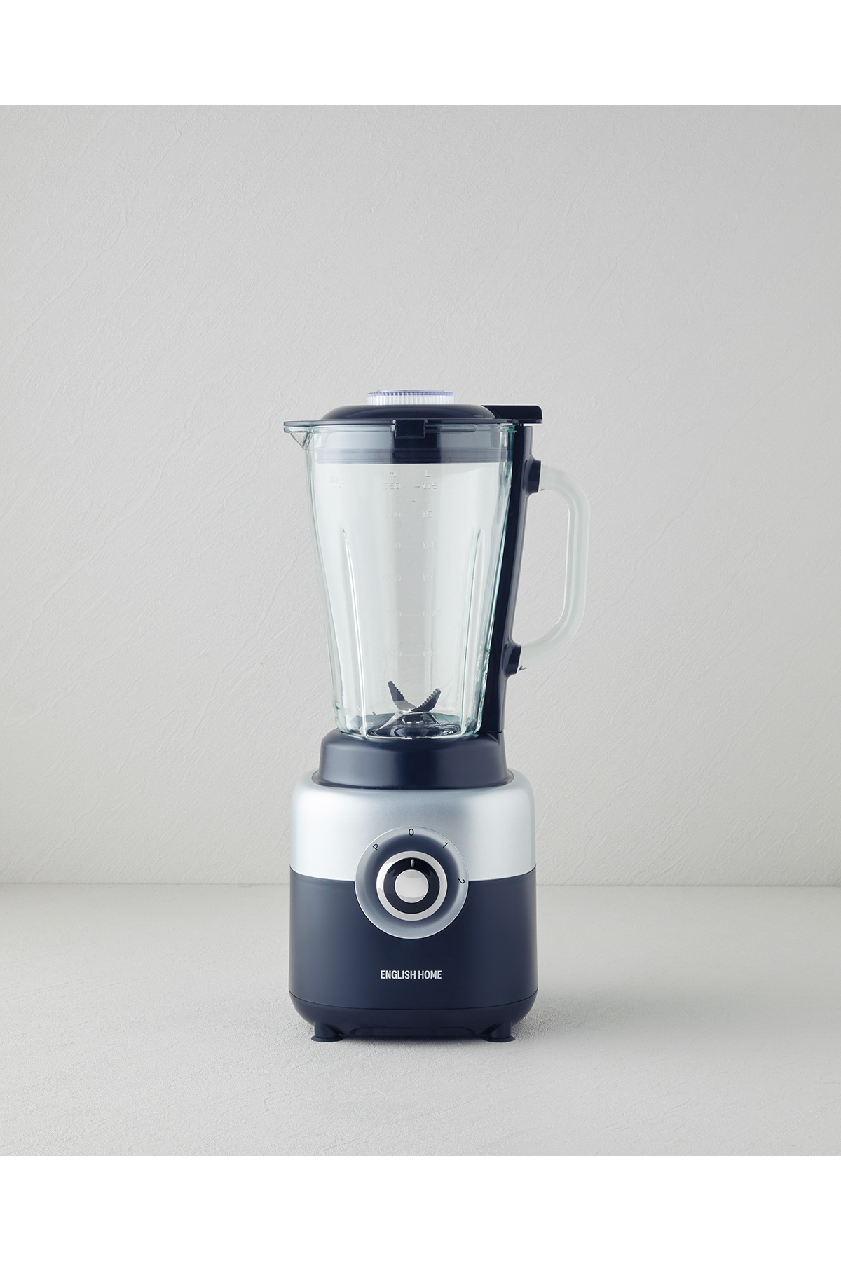 ست مخلوط کن SBL 3001 GLASS JUG BLENDER 1750 ML آبی تیره اورجینال English Home