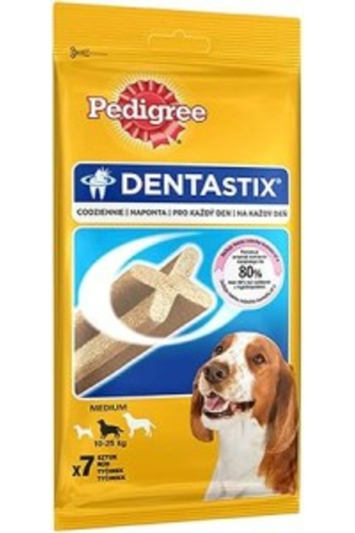 تشویقی سگ پدیگری Pedigree Dentastix با طعم بره، ۱۸۰ گرم، ۱ عددی