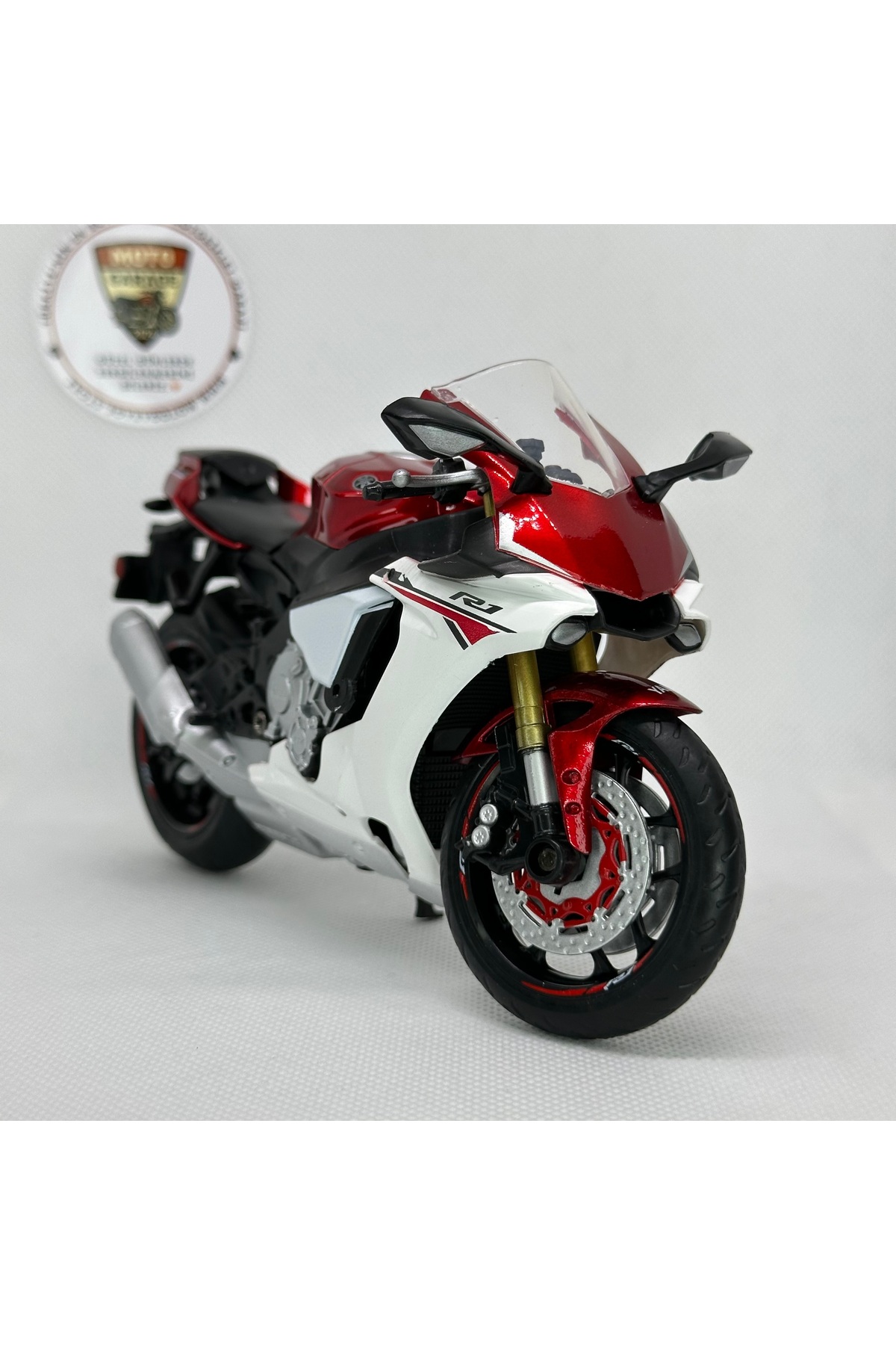 مدل خودرو موتورسیکلت یاماها YZF R1 1:12 DIECAST – خودروی کلکسیونر فلزی دارای مجوز اورجینال Maisto Diecast