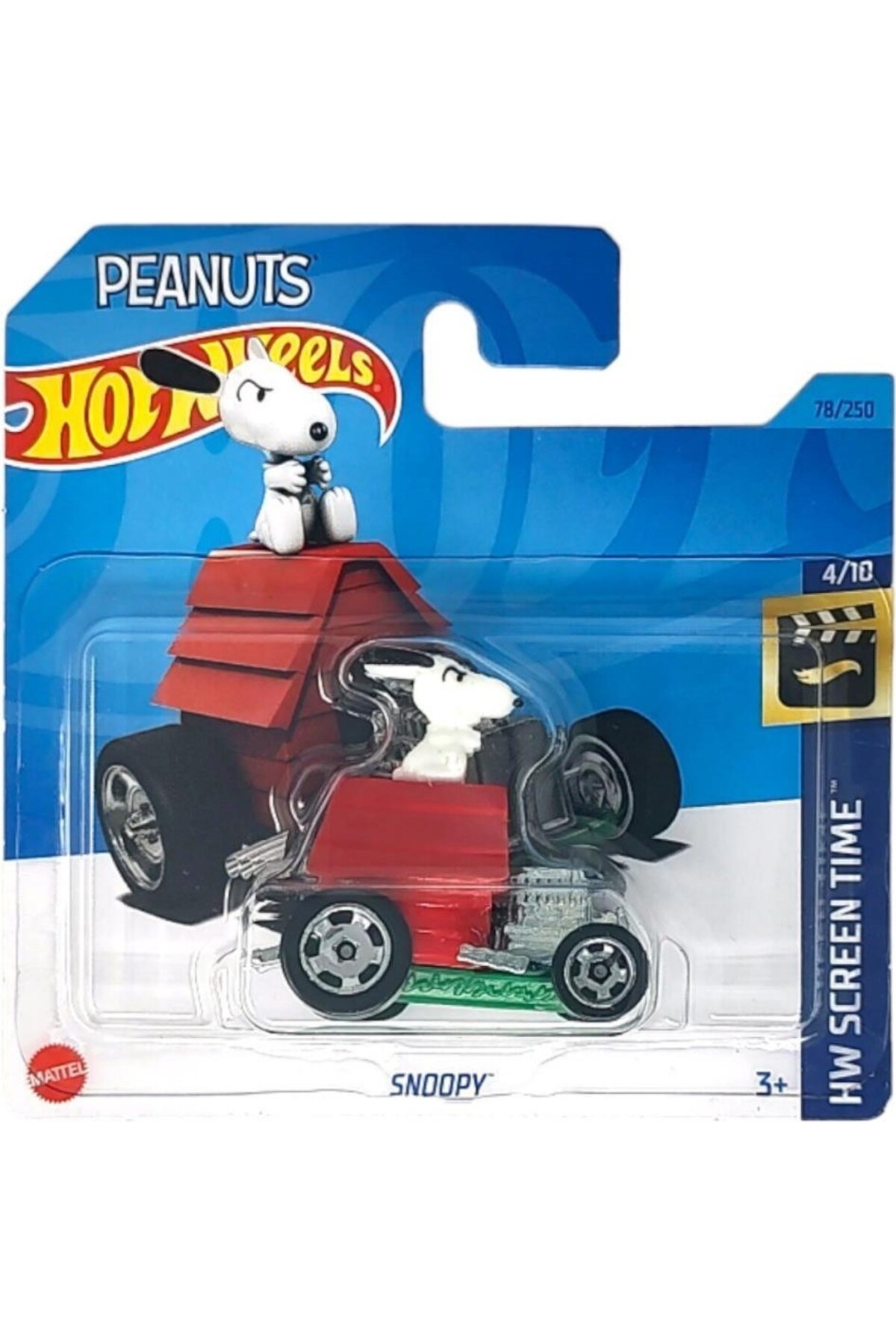 ماشین اسباب بازی SINGES SNOOPY HKH10 هات ویلز اورجینال HOT WHEELS
