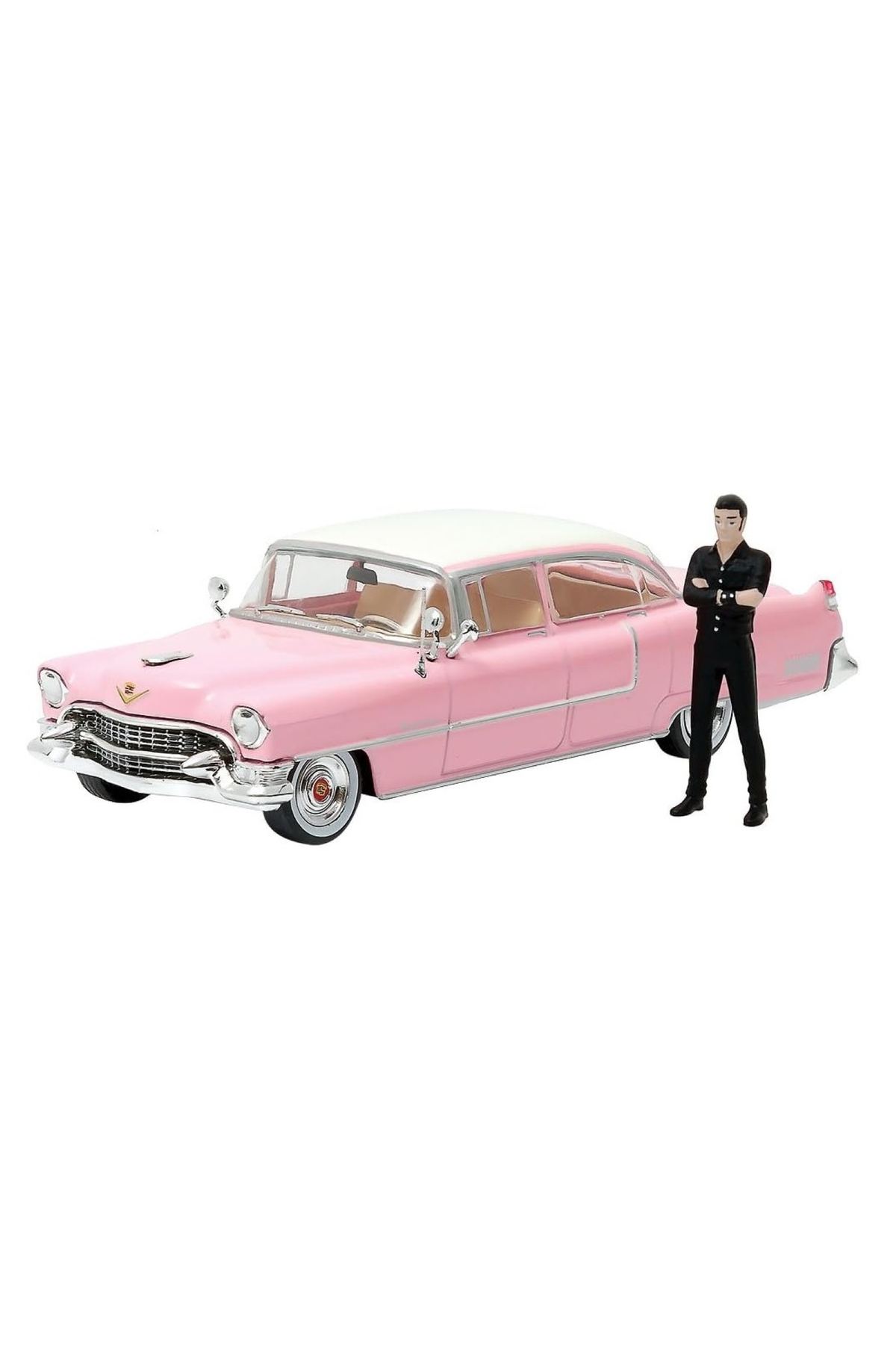 مدل خودرو الویس پریسلی 1955 پینک کادیلاک فلیت‌وود سری 60 شکل مقیاس 1:43 DIECAST مجموعه اورجینال Greenlight
