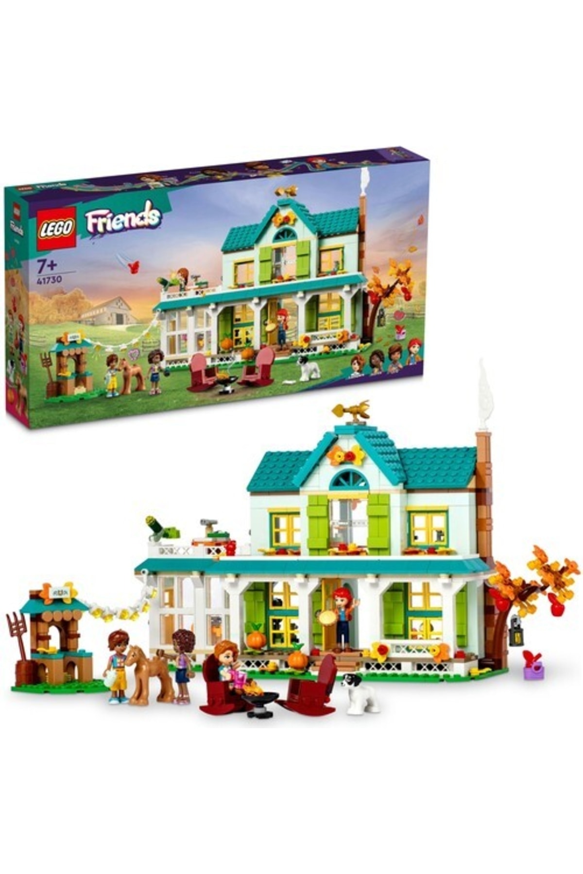 پازل ها و یاپبوزهای کودک خانه پاییز دوستان 41730 محصول دارای مجوز اورجینال LEGO