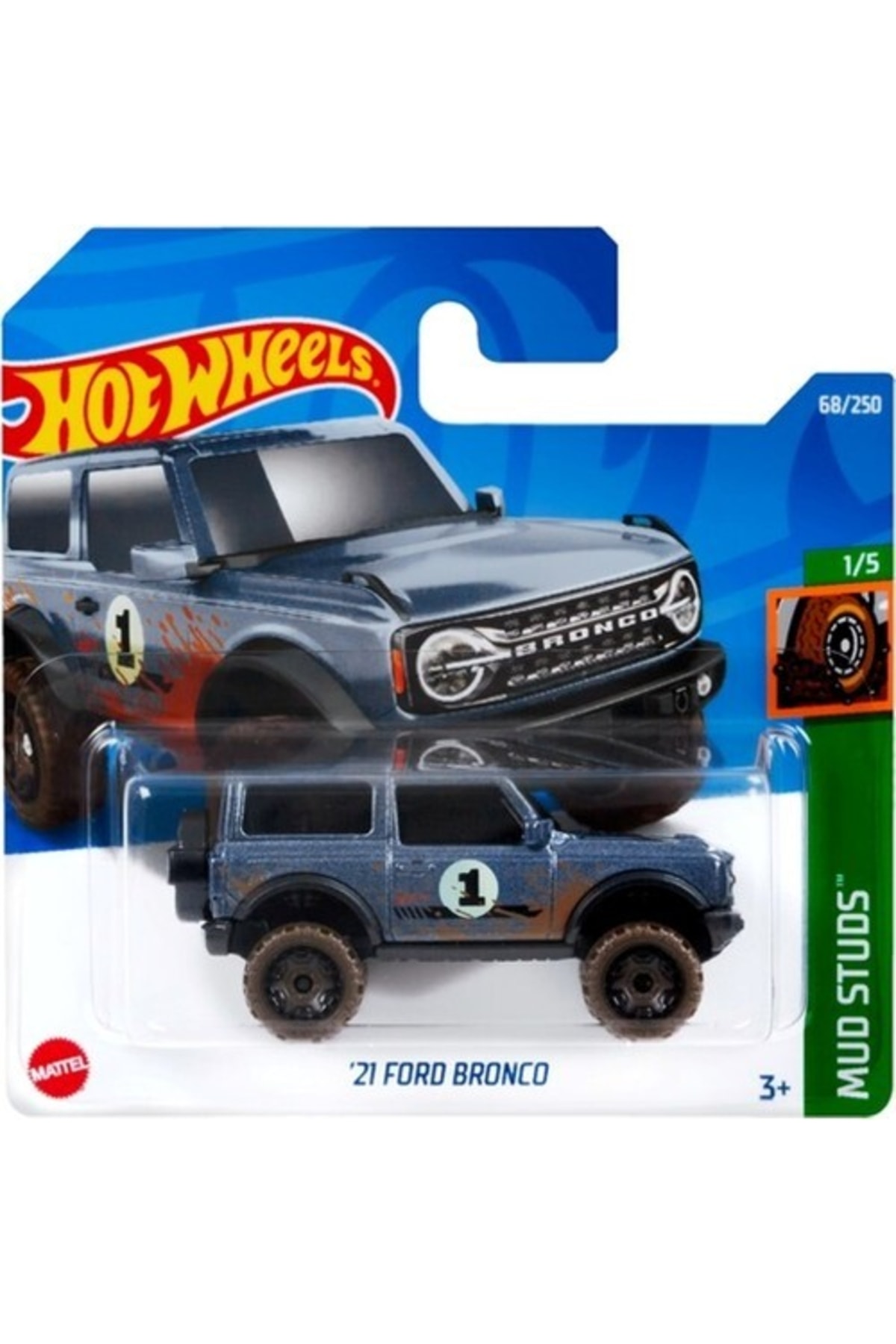 ماشین اسباب بازی HW 5785 '21 FORD BRONCO HCT70 هات ویلز اورجینال HOT WHEELS