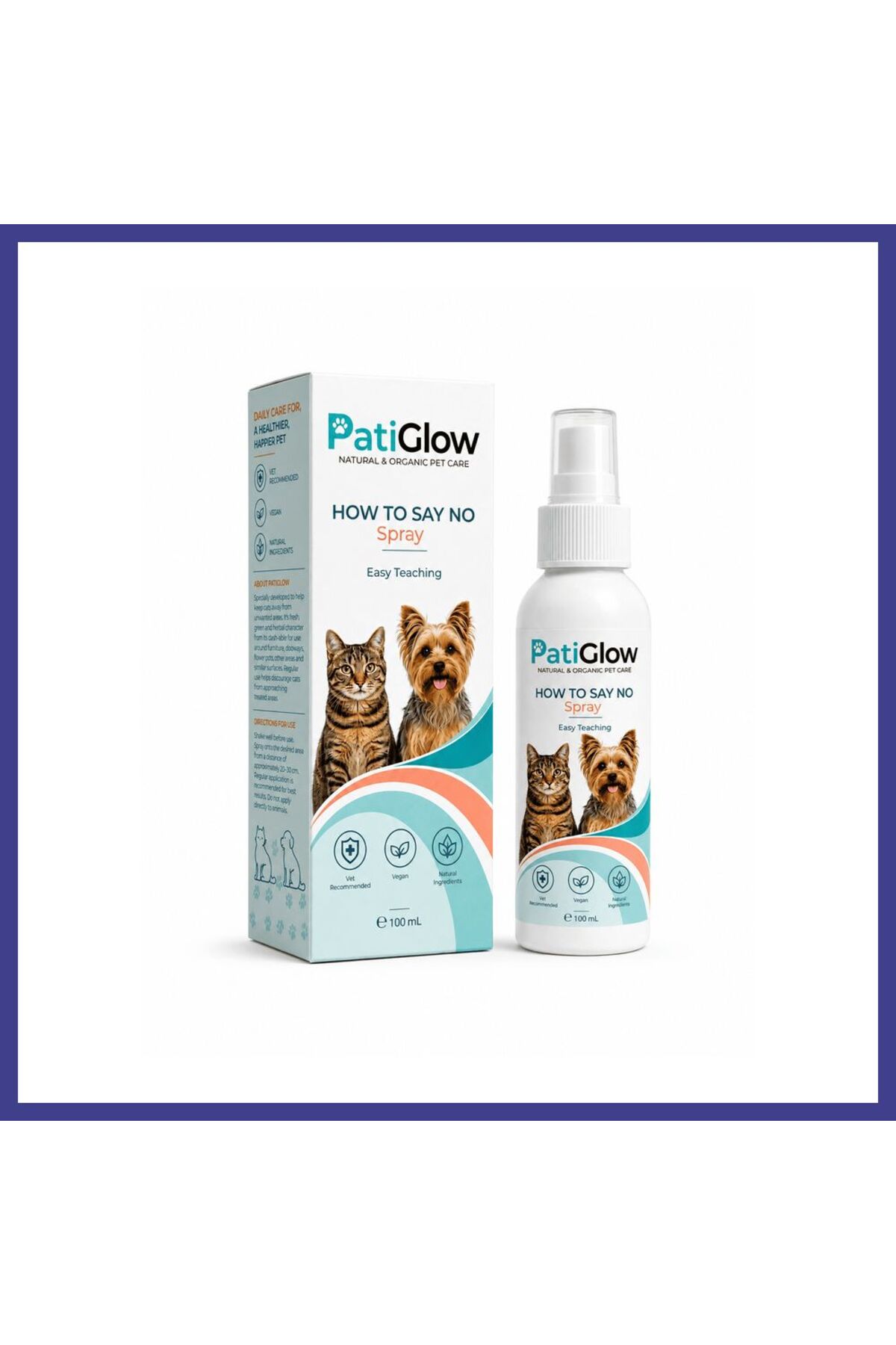 اسپری محافظت از محیط گربه و سگ PatiGlow، ۱۰۰ میلی‌لیتر
