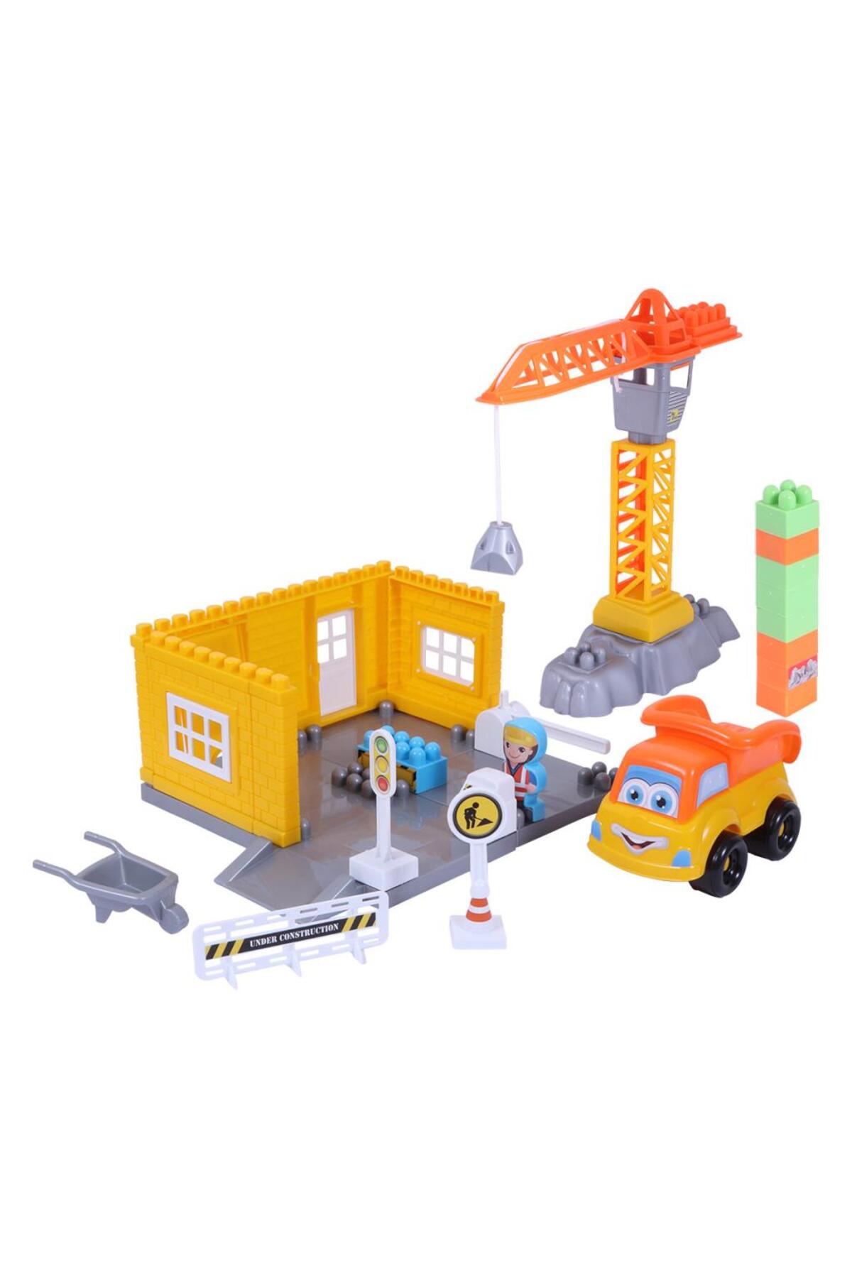 لگو و اسباب بازی های ساخت محور بلوک ساختمانی جرثقیل 44 قطعه از ترکیه Ogi Mogi Toys