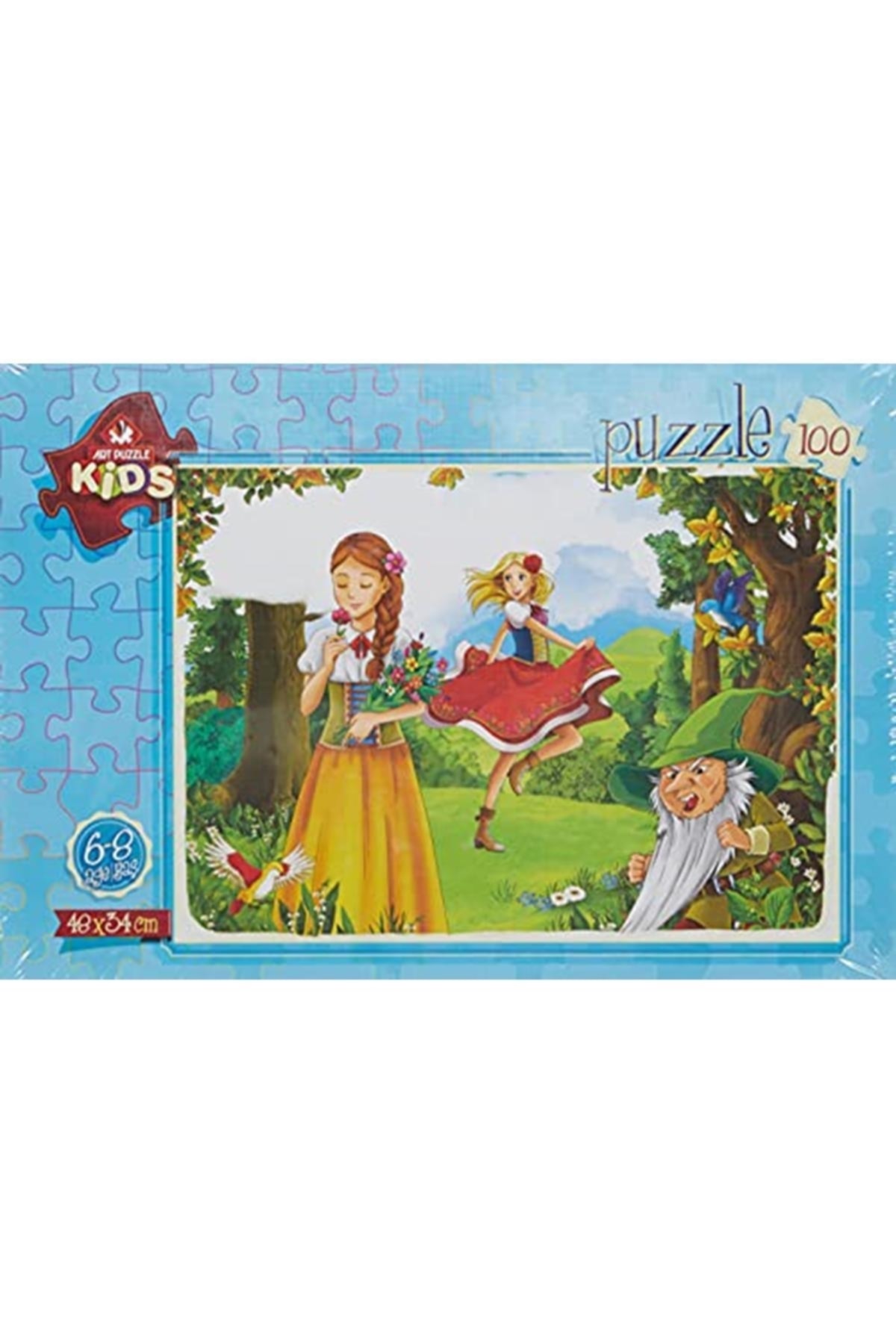 پازل دخترانه و پسرانه بچگانه داستان ART CHILD PUZZLE 100 قطعه اورجینال ارت Art Puzzle