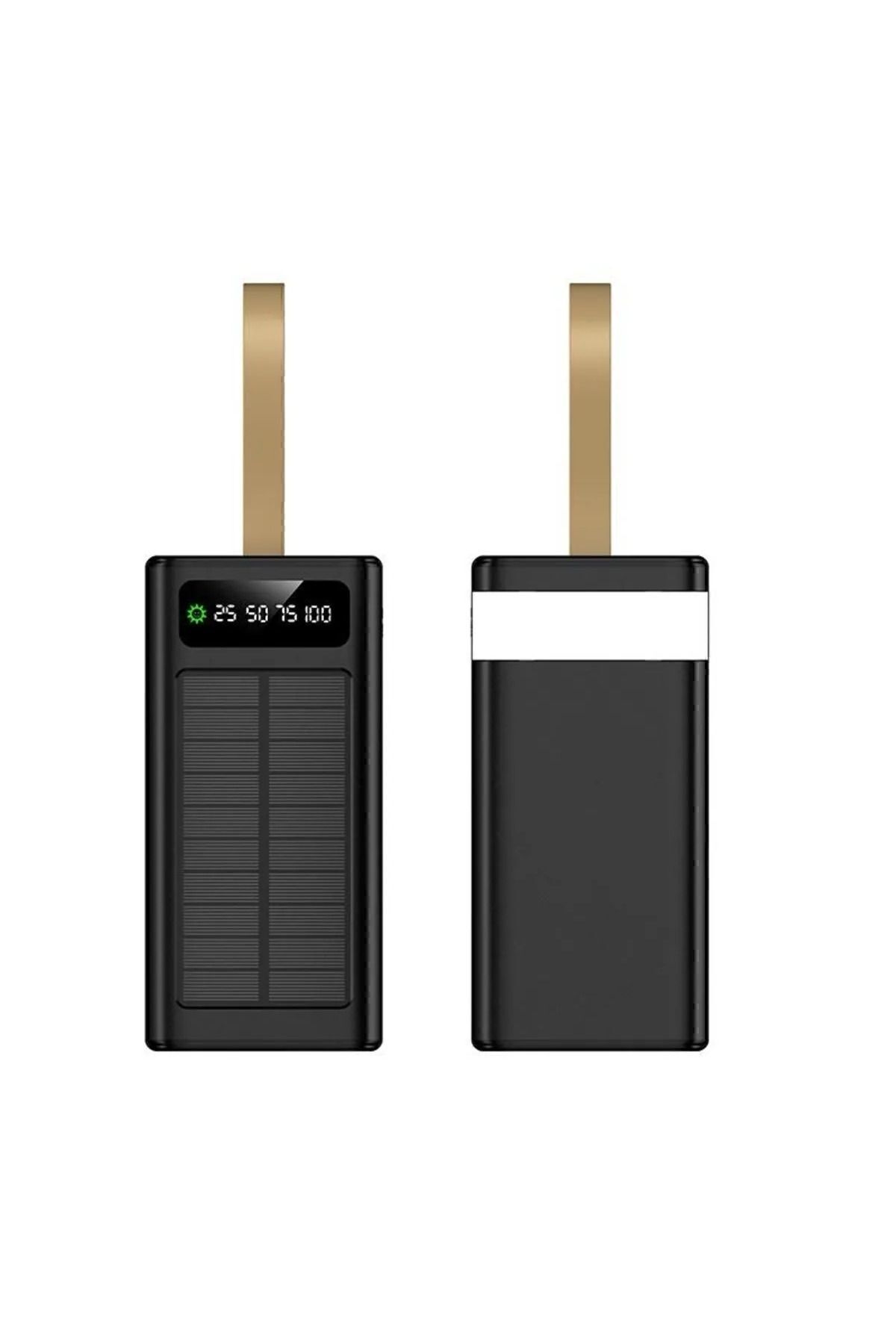 پاوربانک سولار 30.000 ماه انرژی خورشیدی چراغ شارژر 4XUSB کابل خروجی شارژ چندگانه اورجینال MATECHNO