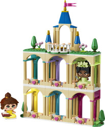 مجموعه ساختنی قلعه و مینی بل و تیانا لگو LEGO دیزنی پرنسس Disney Princess مدل 43291، 358 قطعه، حداقل سن ۵ سال
