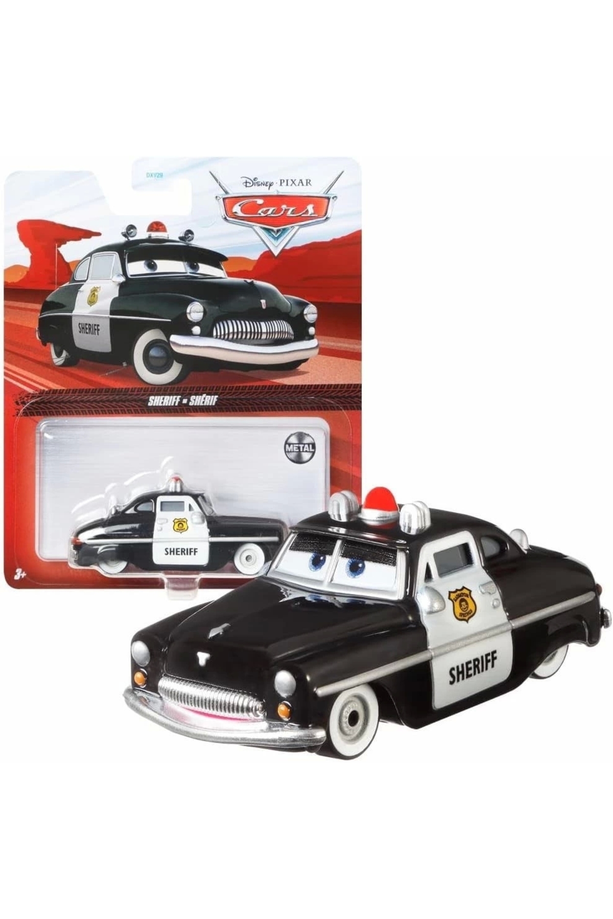 مدل خودرو DISNEY CARS SHERIFF DXV29 FLM15 اورجینال DİSNEY