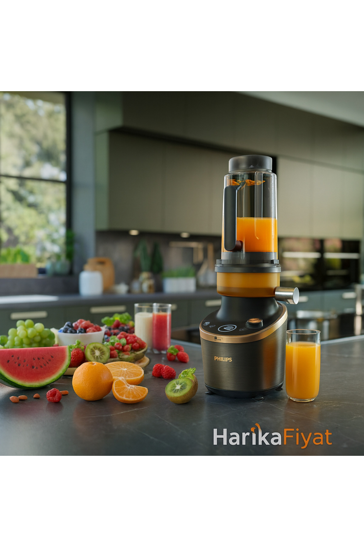 آب میوه و سبزی گیری مخلوط کن آبمیوه فناوری PROBLEND ULTRA اورجینال Philips