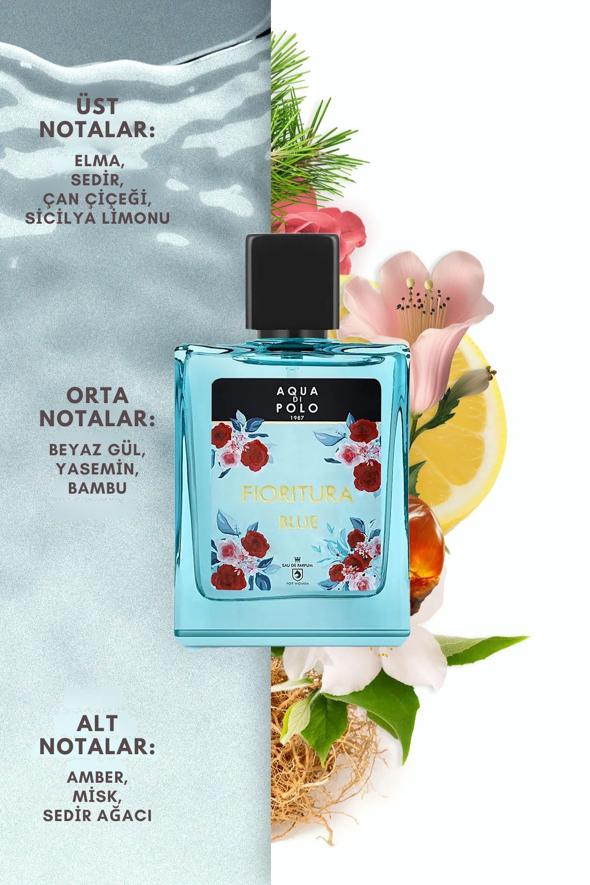 Aqua Di Polo 1987 عطر زنانه آکوادی پولو ۱۹۸۷ با حجم ۵۰ میلی لیتر