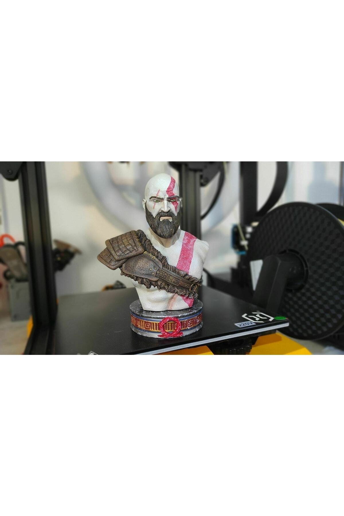 فیگور مجسمه نیم تنه کریتوس GOD OF WAR 13 سانتی متر از ترکیه PEMİNİ