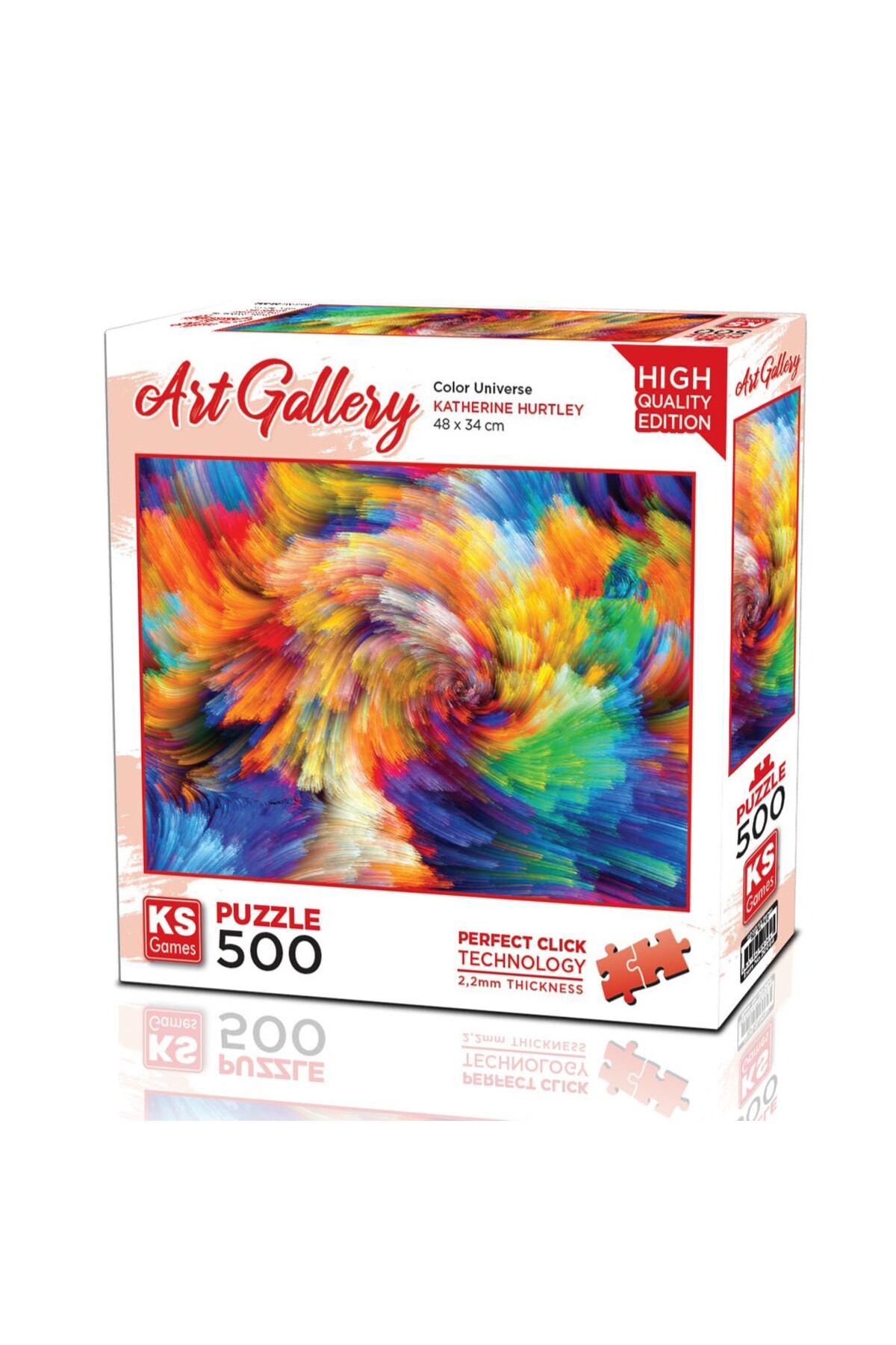 پازل بازی COLOR UNIVERSE 500 PIECE PUZZLE از ترکیه Ks Games
