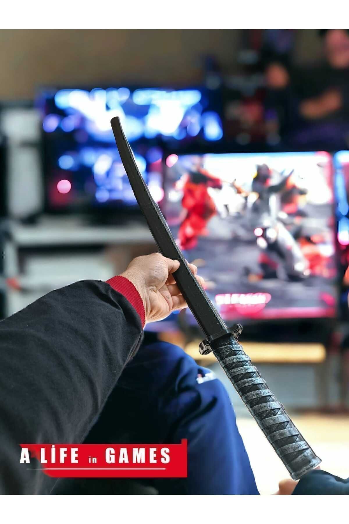 فیگور شمشیر تاشو کاتانا اسباب بازی پلاستیکی قابل باز شدن 19X75 سانتی متر از ترکیه a life in games