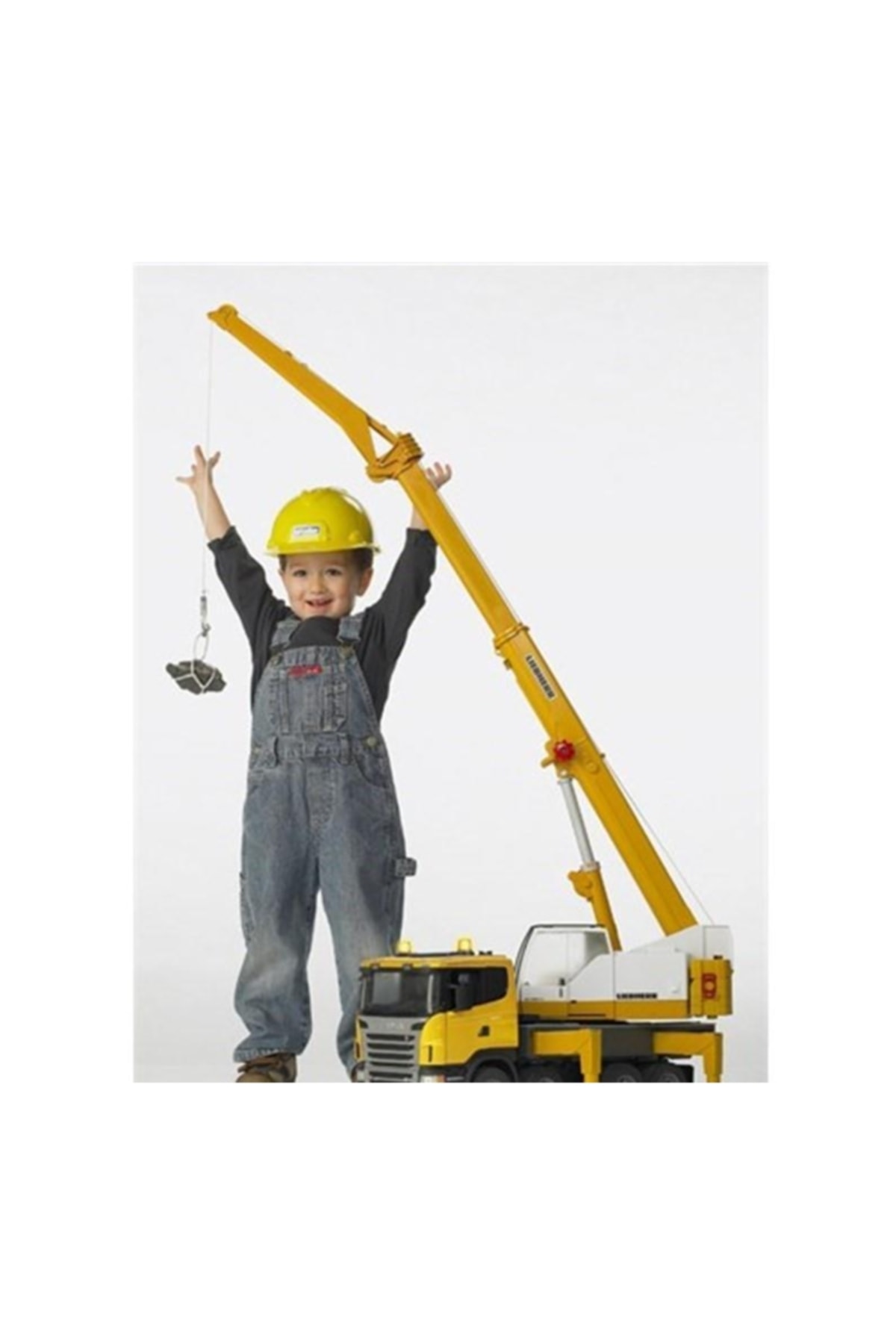 مدل خودرو 03570 اسکانیا R SERIES LIEBHERR CRANE TRUCK محصول دارای مجوز اورجینال Bruder