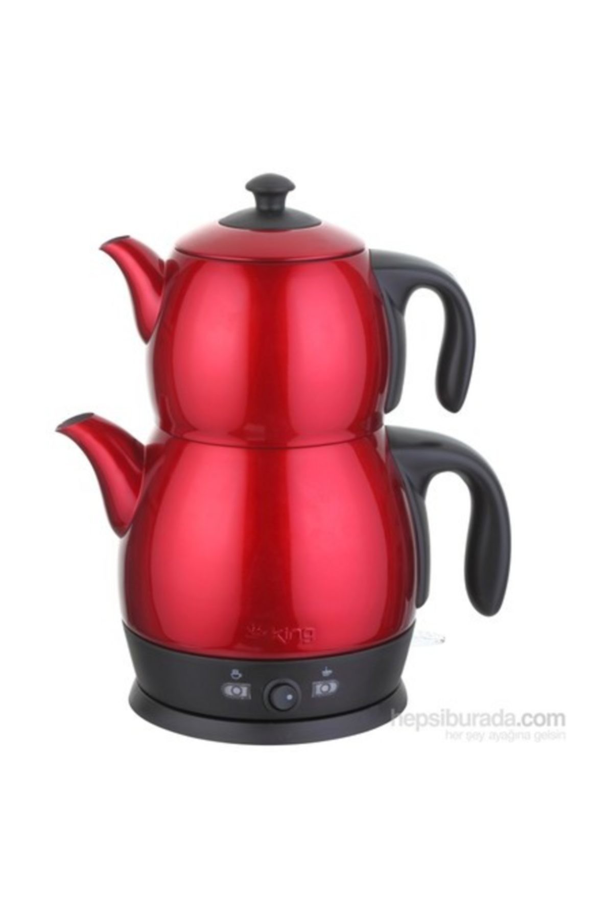 چای ساز دستگاه خوری P 315 R RED LEA STEEL 8166 اورجینال King