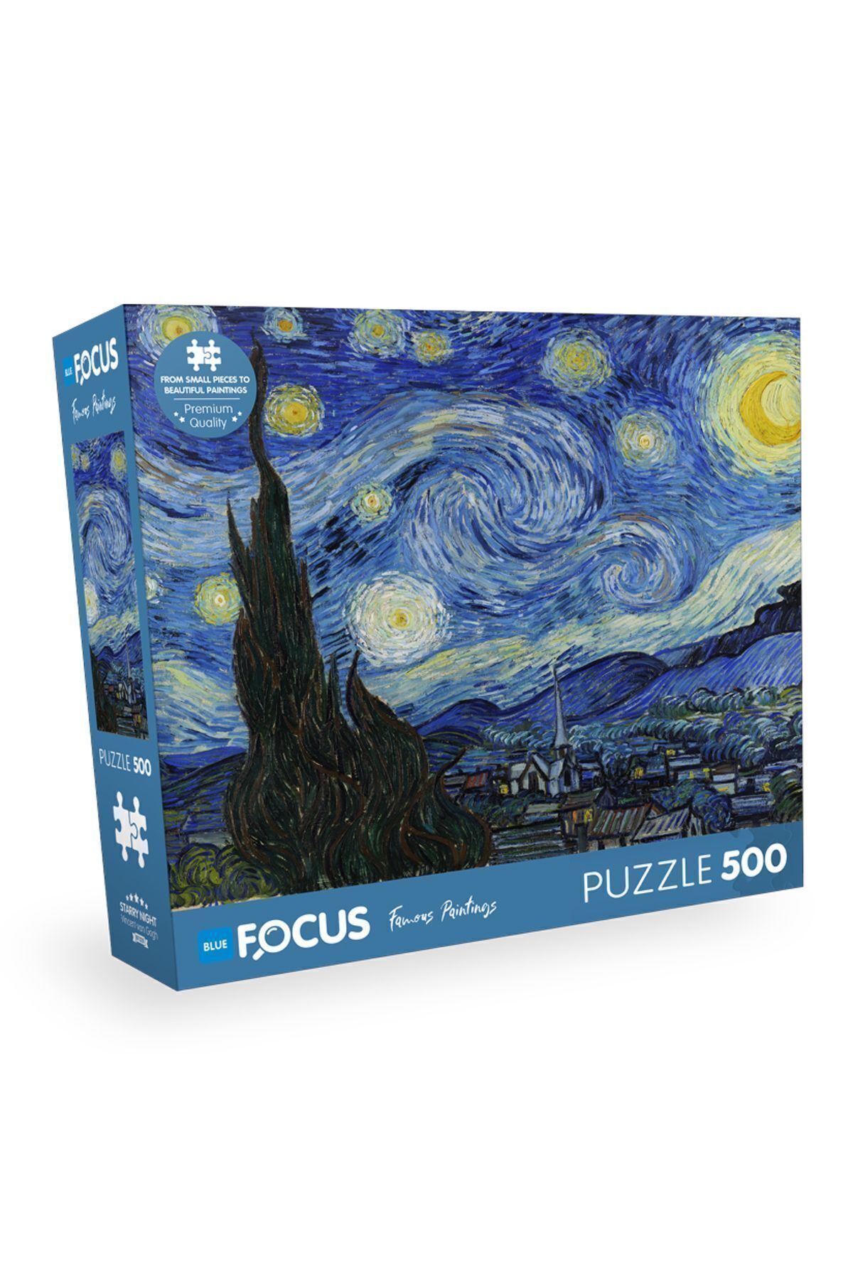پازل 500 قطعه شب پرستاری ستاره اورجینال Blue Focus