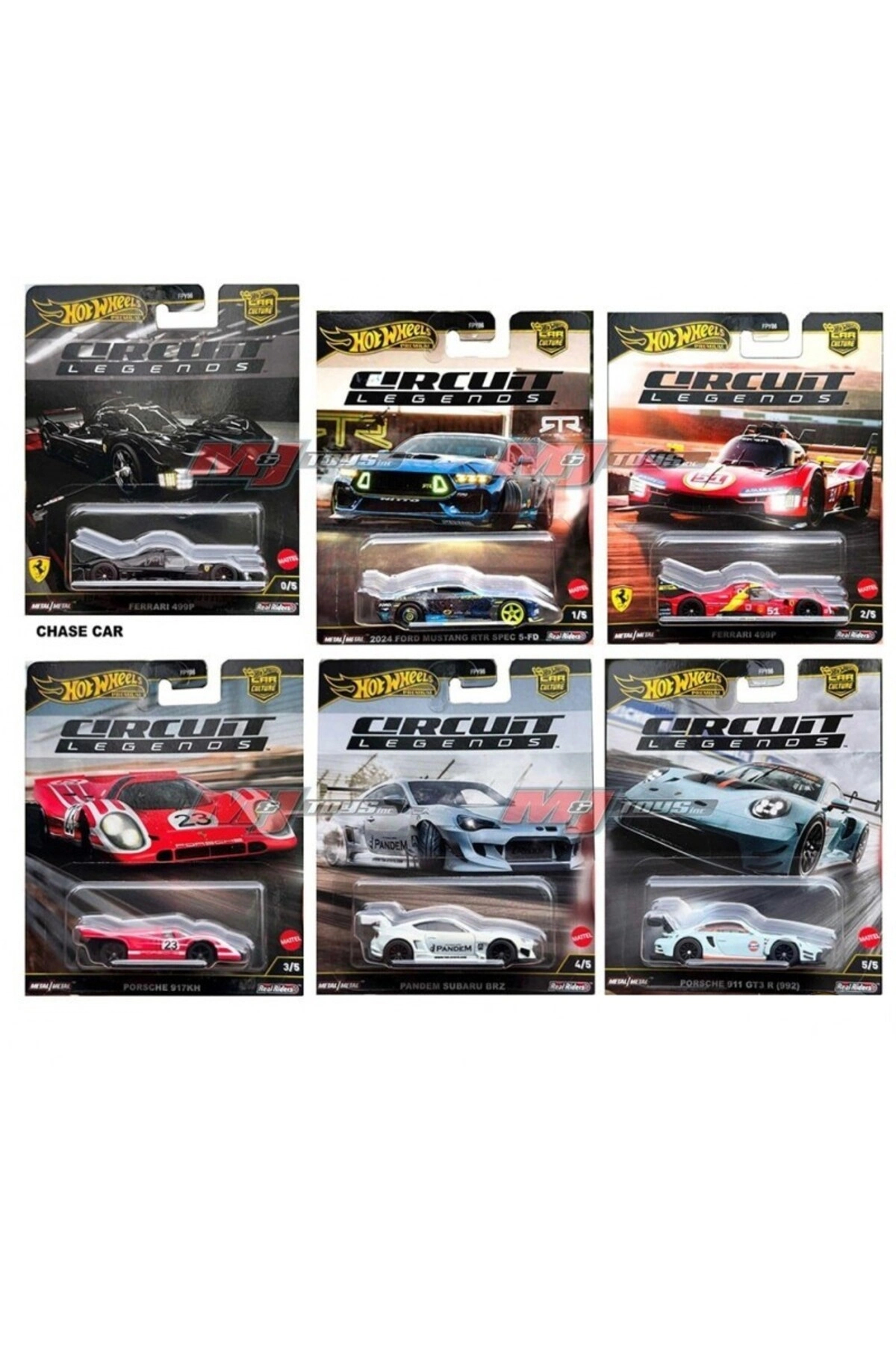 ماشین اسباب بازی ممتاز خودروهای فرهنگی CIRCUIT LEGENDS CHASE FPY86 از ترکیه HOT WHEELS