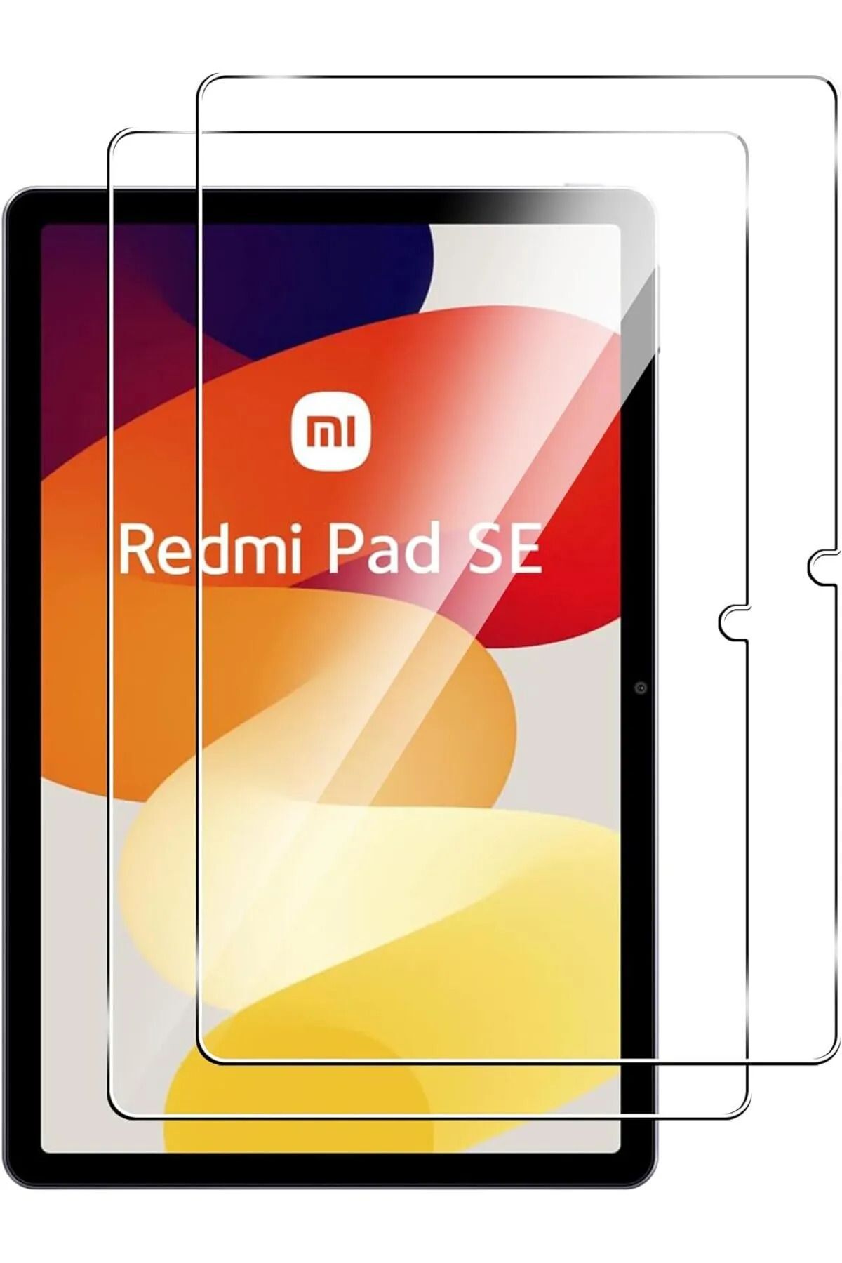 محافظ صفحه تبلت نمایش سازگار 11 اینچی REDMI PAD SE شیائومی که کاملاً نانو شفاف را می پوشاند فیبکس Fibaks