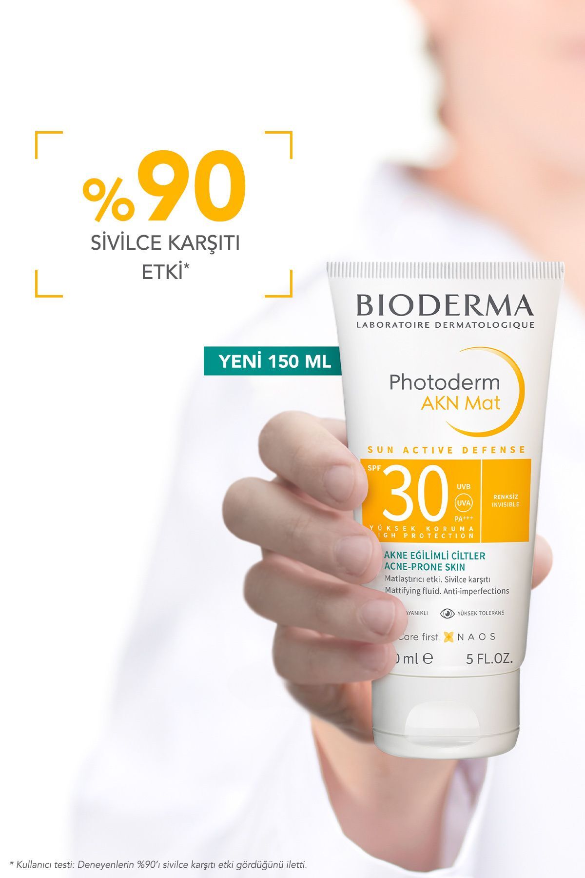 کرم ضد آفتاب صورت PHOTODERM AKN MAT MATH ANTI PROVISION روغن آکنه تأثیر ماده 150 میل Bioderma