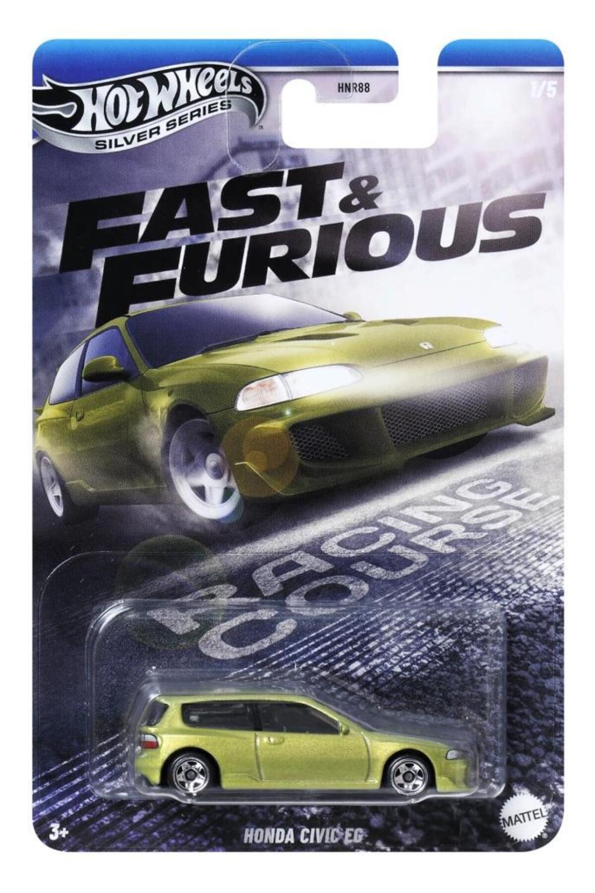 ماشین اسباب بازی سریع و خشمگین هوندا سیویک به عنوان مثال JBY39 HNR88 هات ویلز اورجینال HOT WHEELS