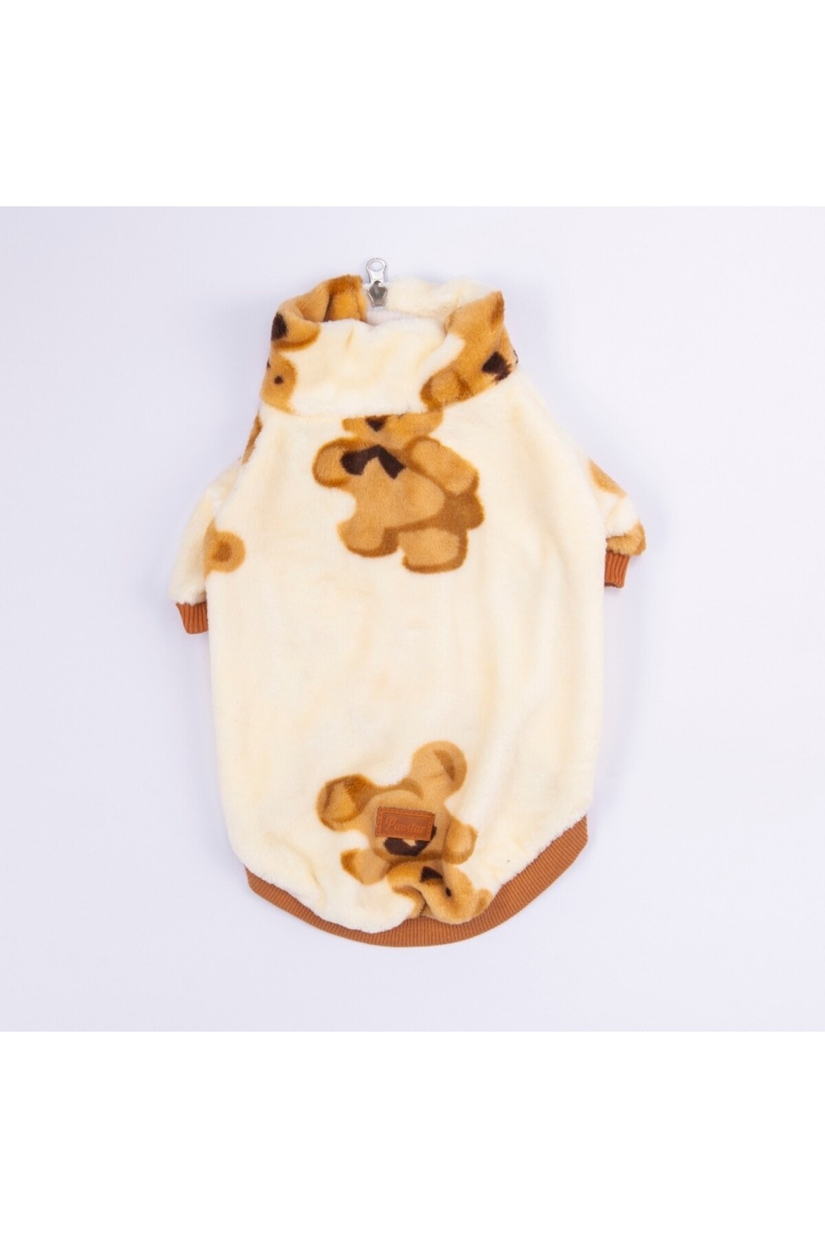 ژاکت سگ و گربه پاوستار Pawstar Teddy Tales طرح خرس عروسکی مدل PS26-1187 قهوه‌ای