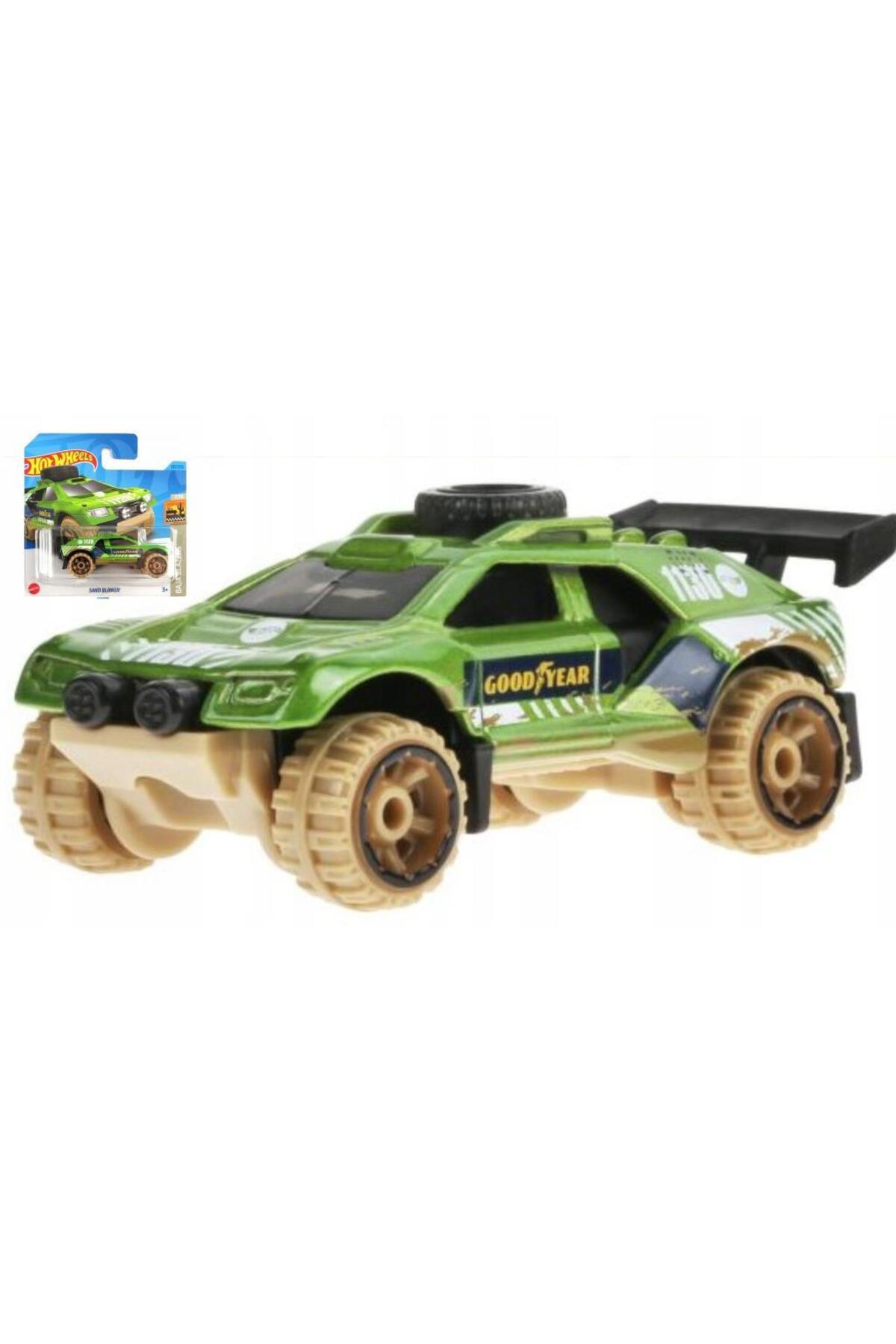 ماشین اسباب بازی SINGES SAND BURNER HKG77 هات ویلز اورجینال HOT WHEELS