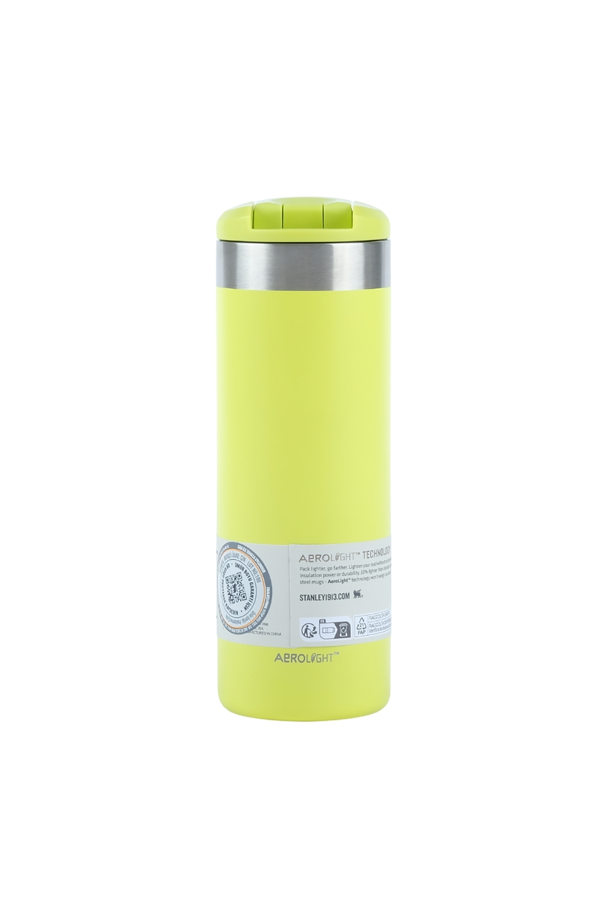فلاسک قمقمه زرد AEROLIGHT 10 10787 200 اورجینال Stanley