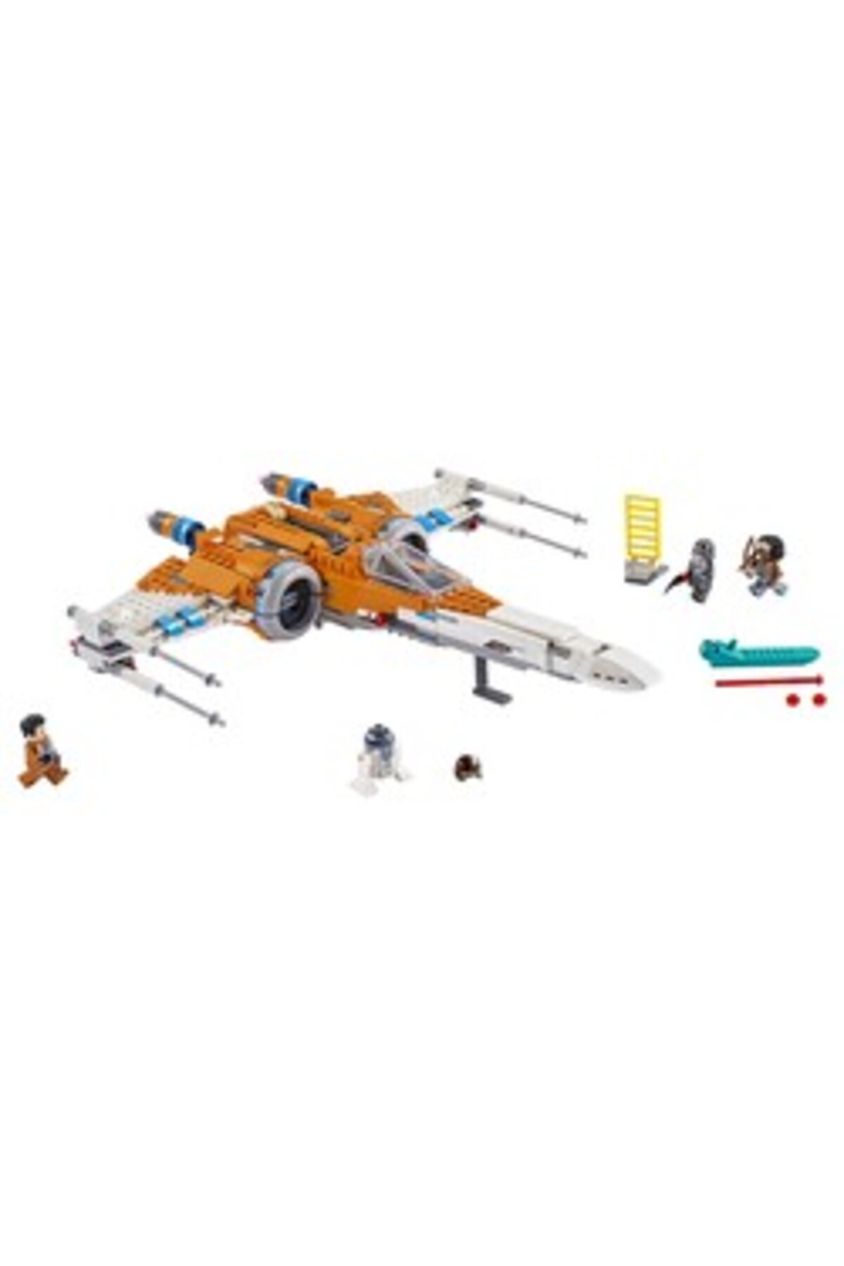 لگو و اسباب بازی های ساخت محور STAR WARS POE DAMERON'S X WING FIGHTER 75273 مجموعه ساختمانی خلاقانه کلکسیونی 761 اورجینال LEGO