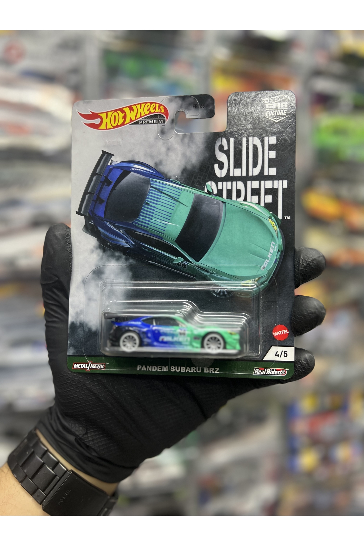 ماشین اسباب بازی PANDEM SUBARU SLIDE STREET BRZ 1.64 PREMIUM از ترکیه HOT WHEELS