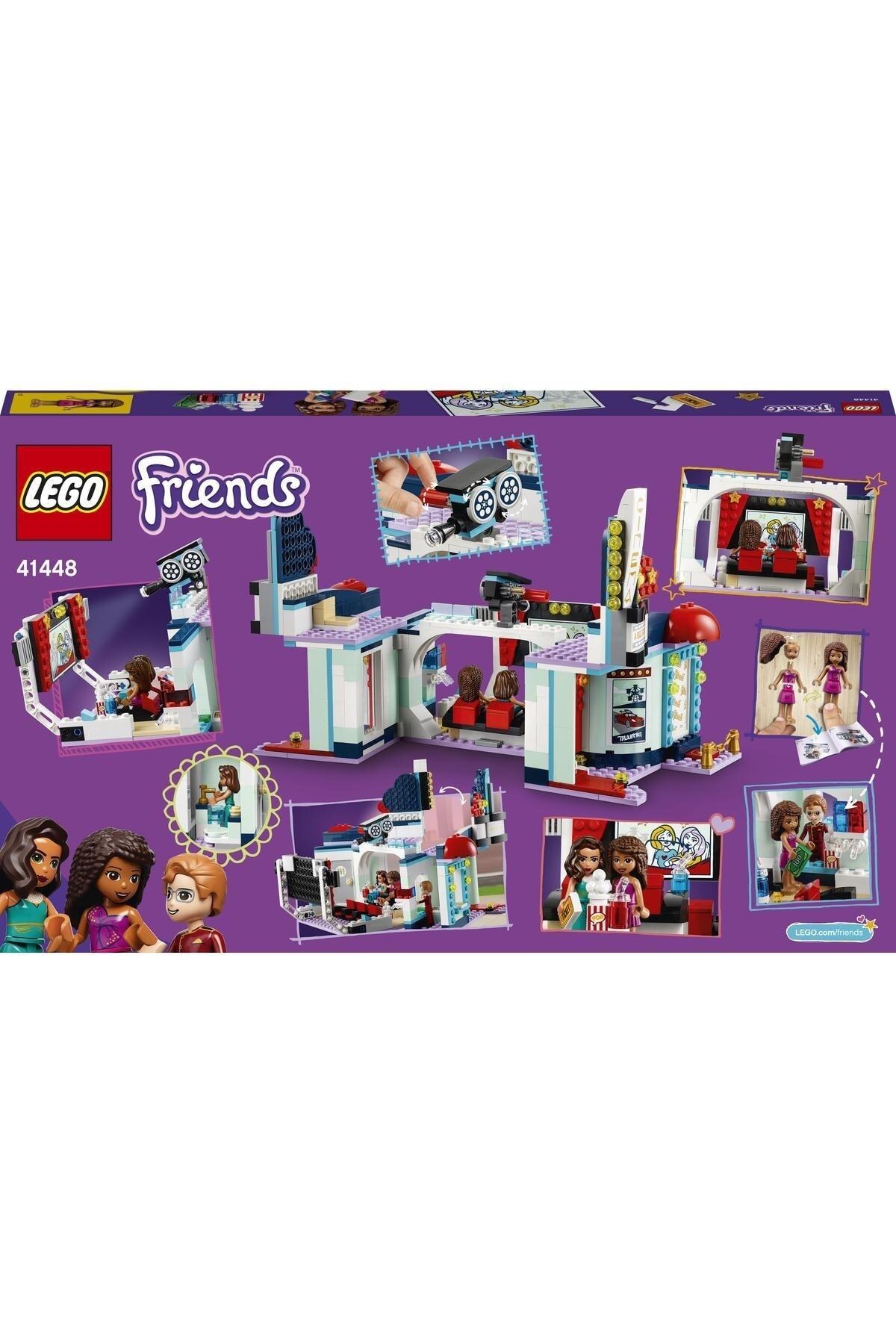 لگو و اسباب بازی های ساخت محور مجموعه ساختمانی FRIENDS HEARTLAKE CITY CINEMA 41448 451 قطعه از ترکیه LEGO