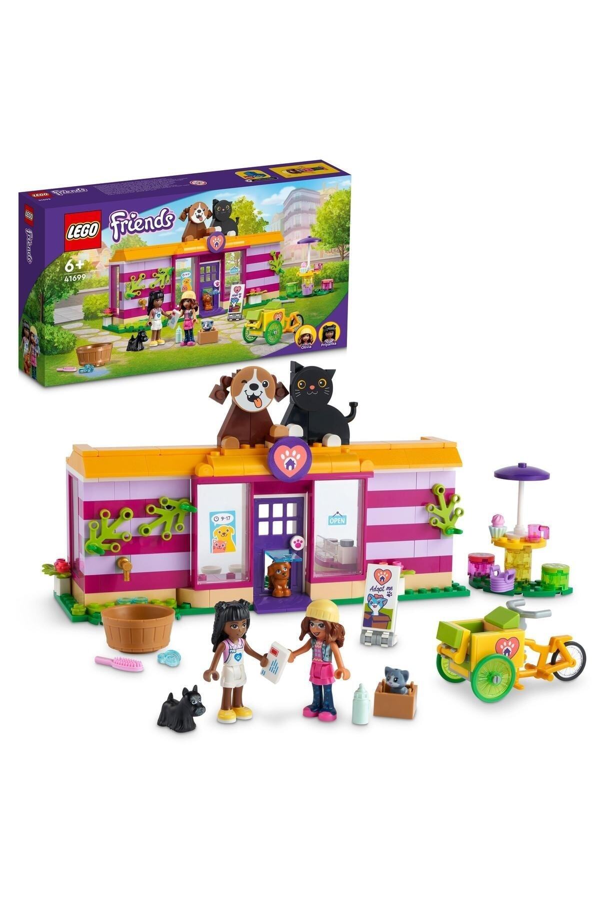 LEGO لگو مجموعه ساخت و ساز قفس فرزندخواندگی دوستان برای سنین 6 سال به بالا 41699 (292 عدد)