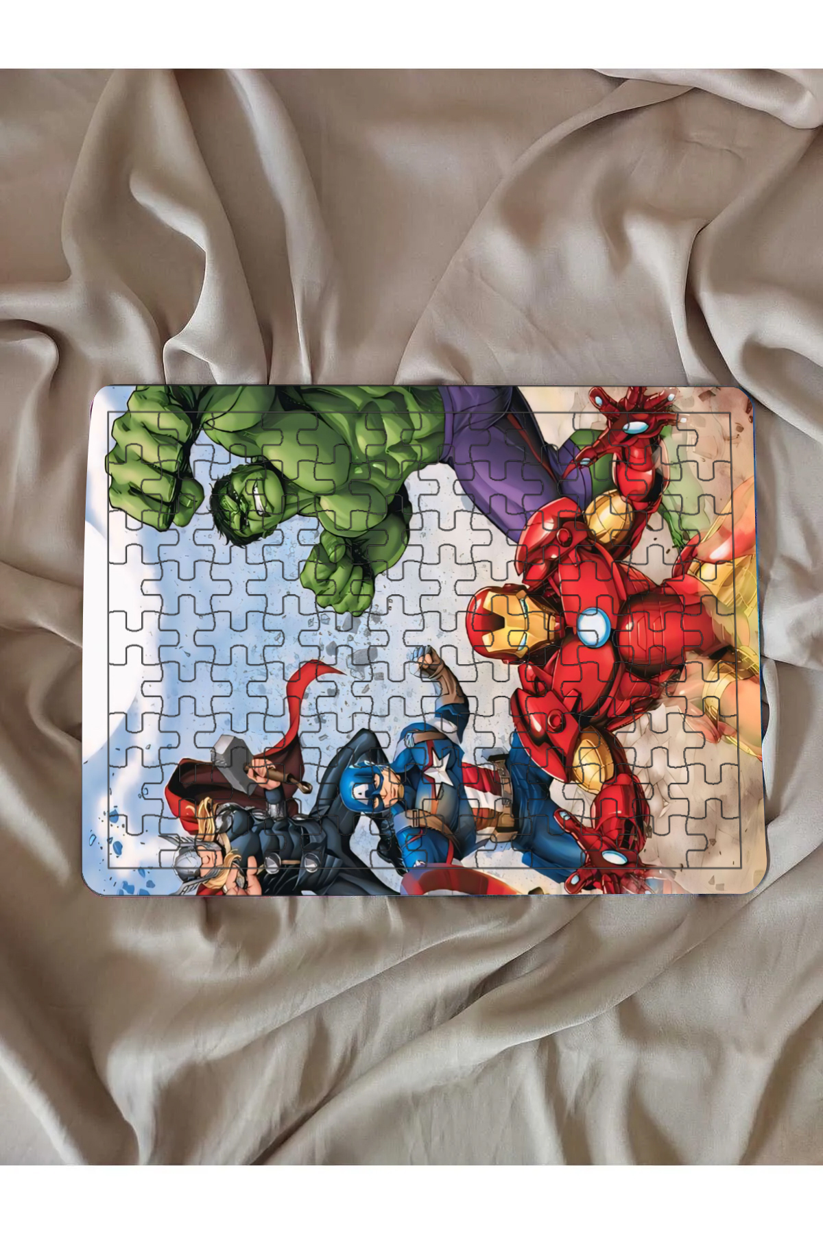پازل کودکان چوبی MARVEL SUPER HEROES 3 108 PIECES FURNITURE tablohouse