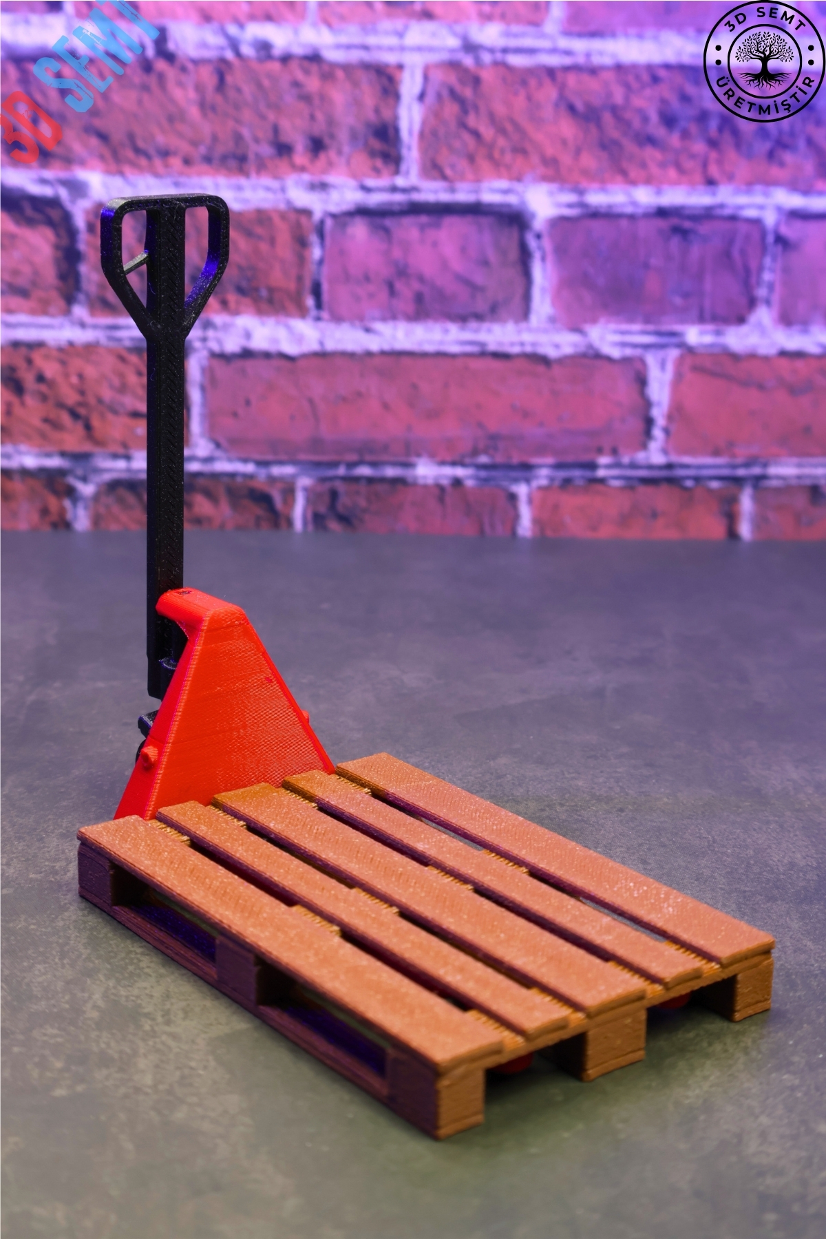 فیگور مجموعه 3D DUMMY FIGURE PALLET TRUCK | لوازم جانبی ساختگی بادوام و دقیق از ترکیه 3DSEMT