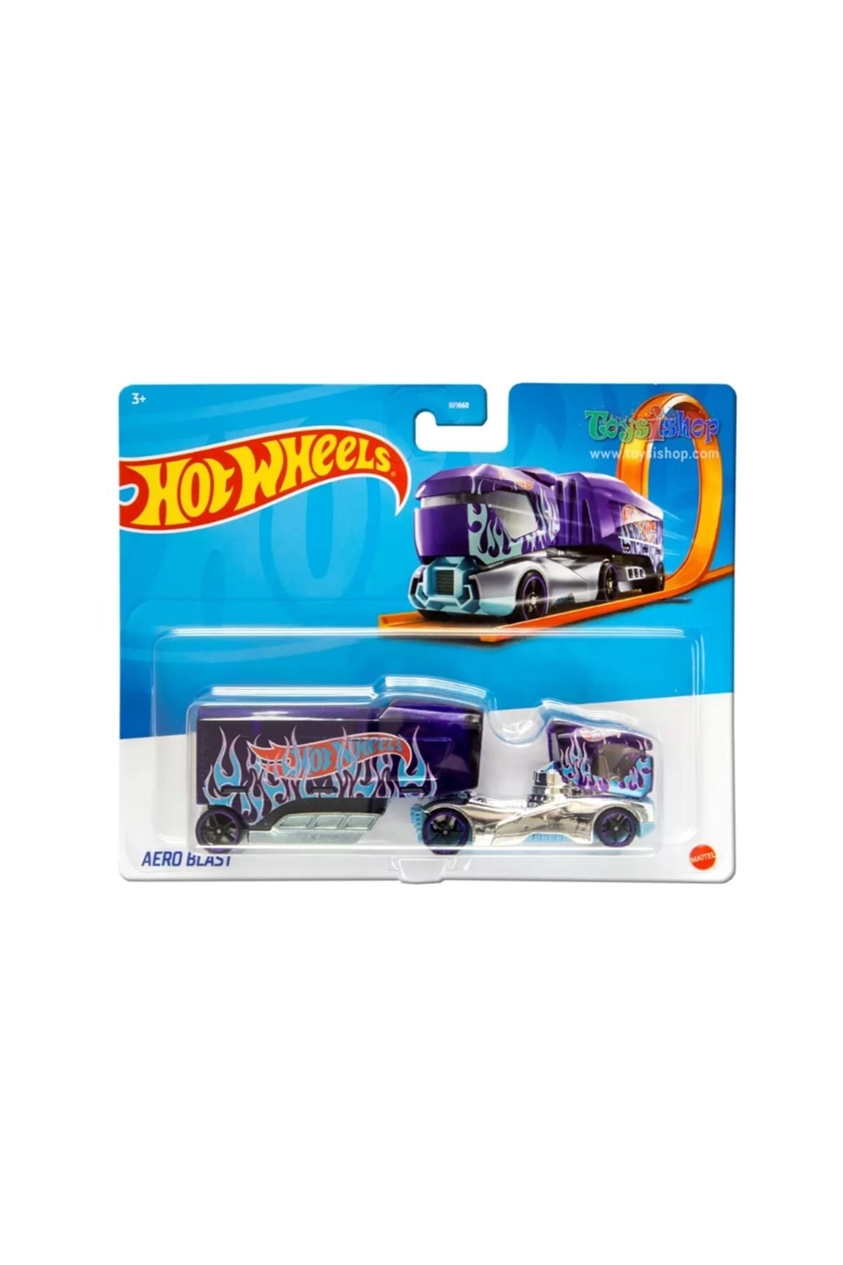 ماشین اسباب بازی کامیون BFM60 BFM78 AERO BLAST از ترکیه HOT WHEELS