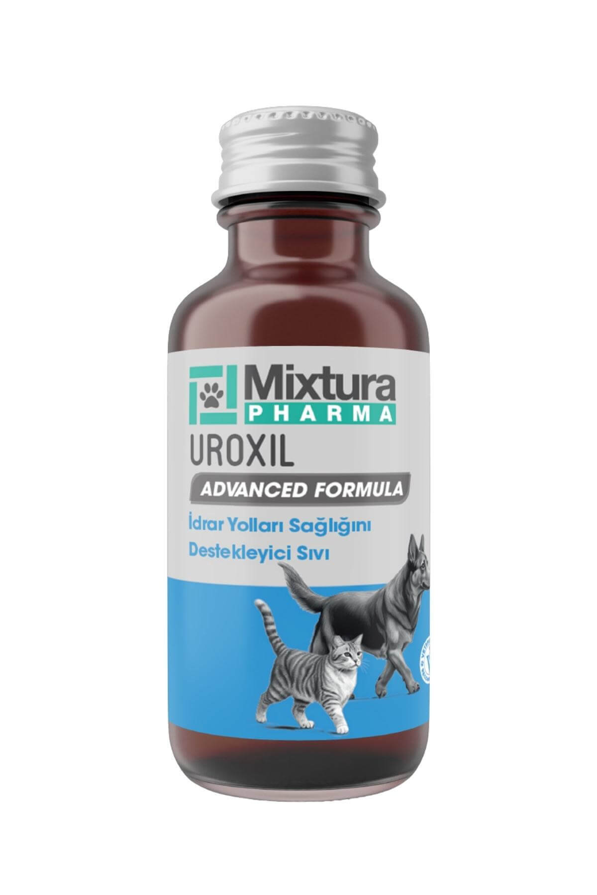 مکمل مایع حمایتی دستگاه ادراری گربه و سگ میکسچورا فارما Mixtura Pharma Uroxil MT12000