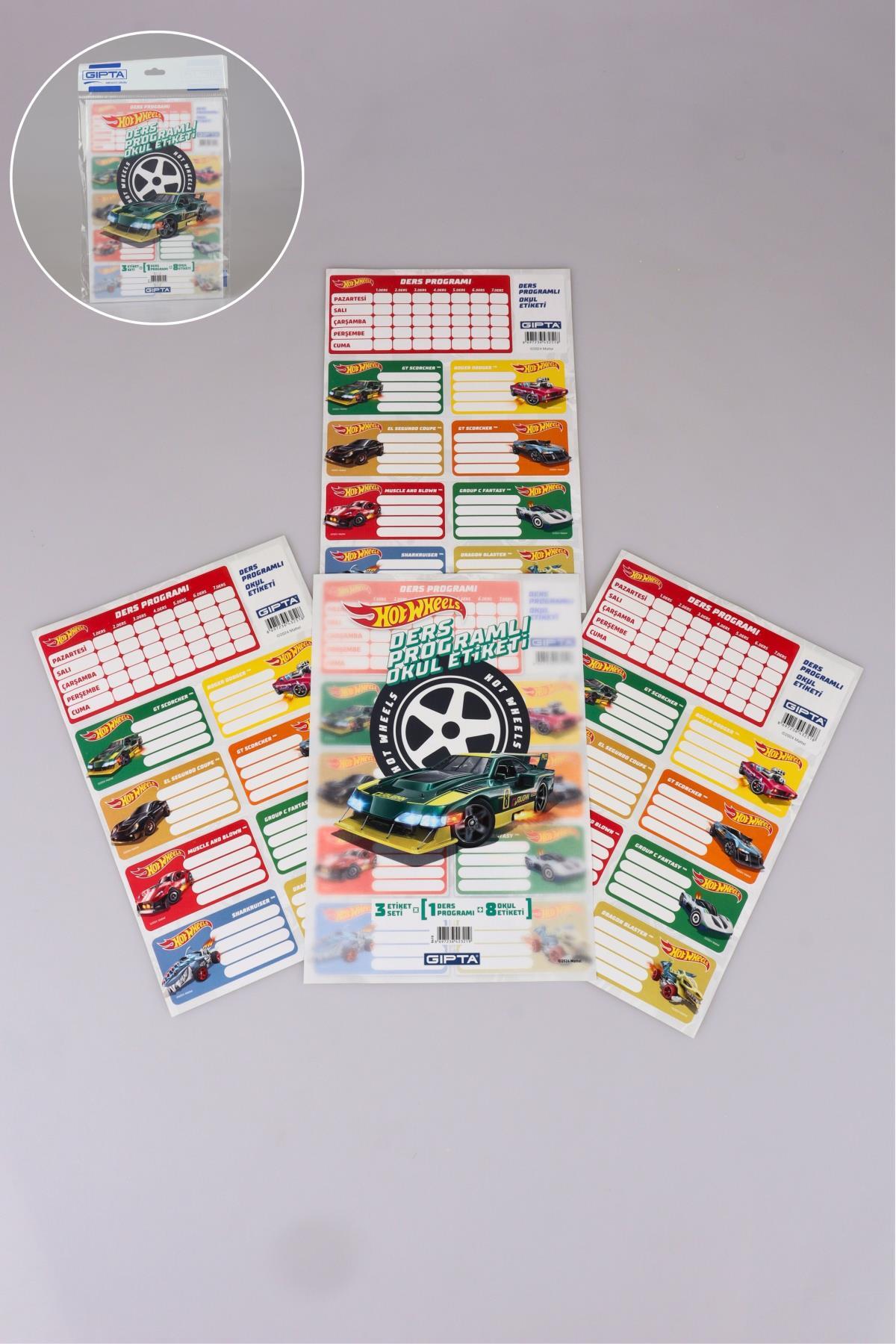 برچسب فصل جدید دارای مجوز چرخ های داغ 24 کامل دوره برنامه ریزی شده هات ویلز اورجینال HOT WHEELS