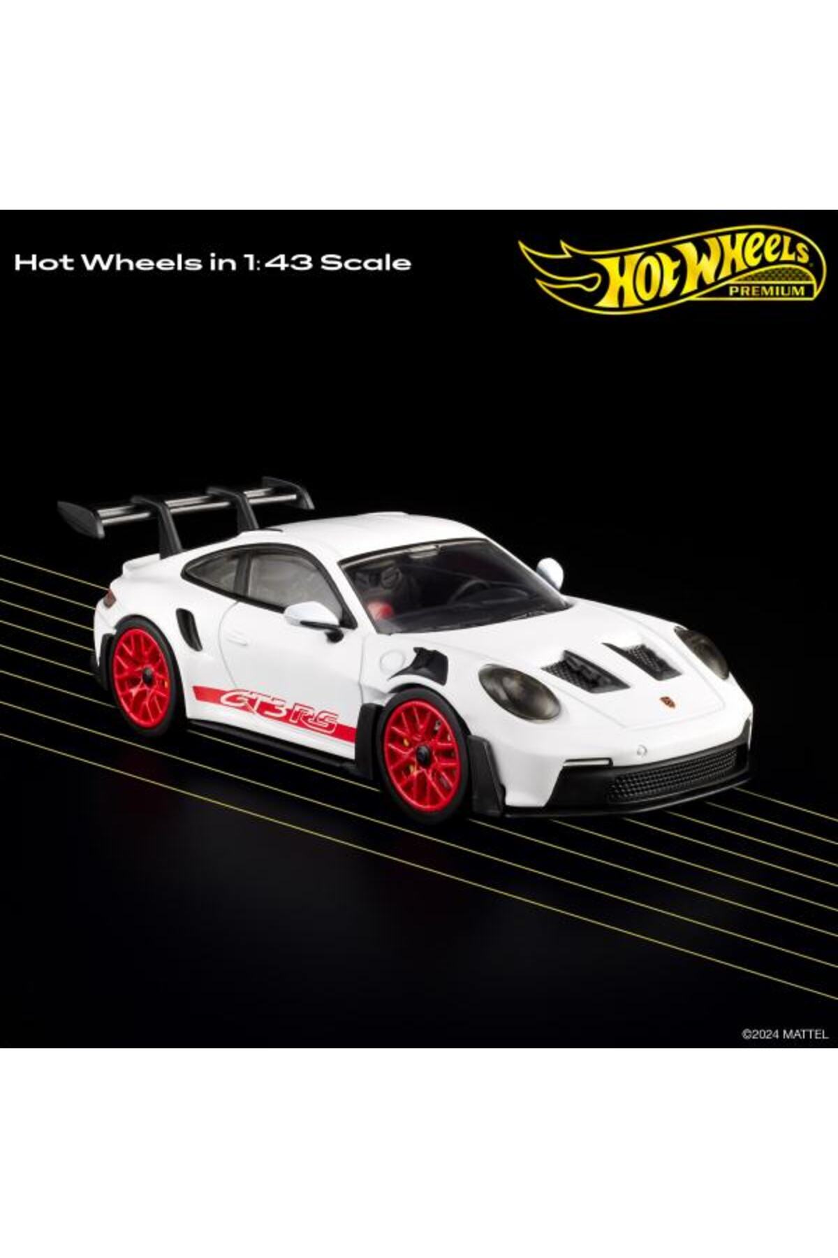 ماشین اسباب بازی 1:43 خودروهای پرمیوم پورشه GT3 RS | HWT03 HOT WHEELS