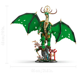 مجموعه ساختنی لگو LEGO سری نینجاگو NINJAGO مدل 71847، اژدهای محافظ، ۱۶۵۰ قطعه، حداقل سن ۱۴ سال